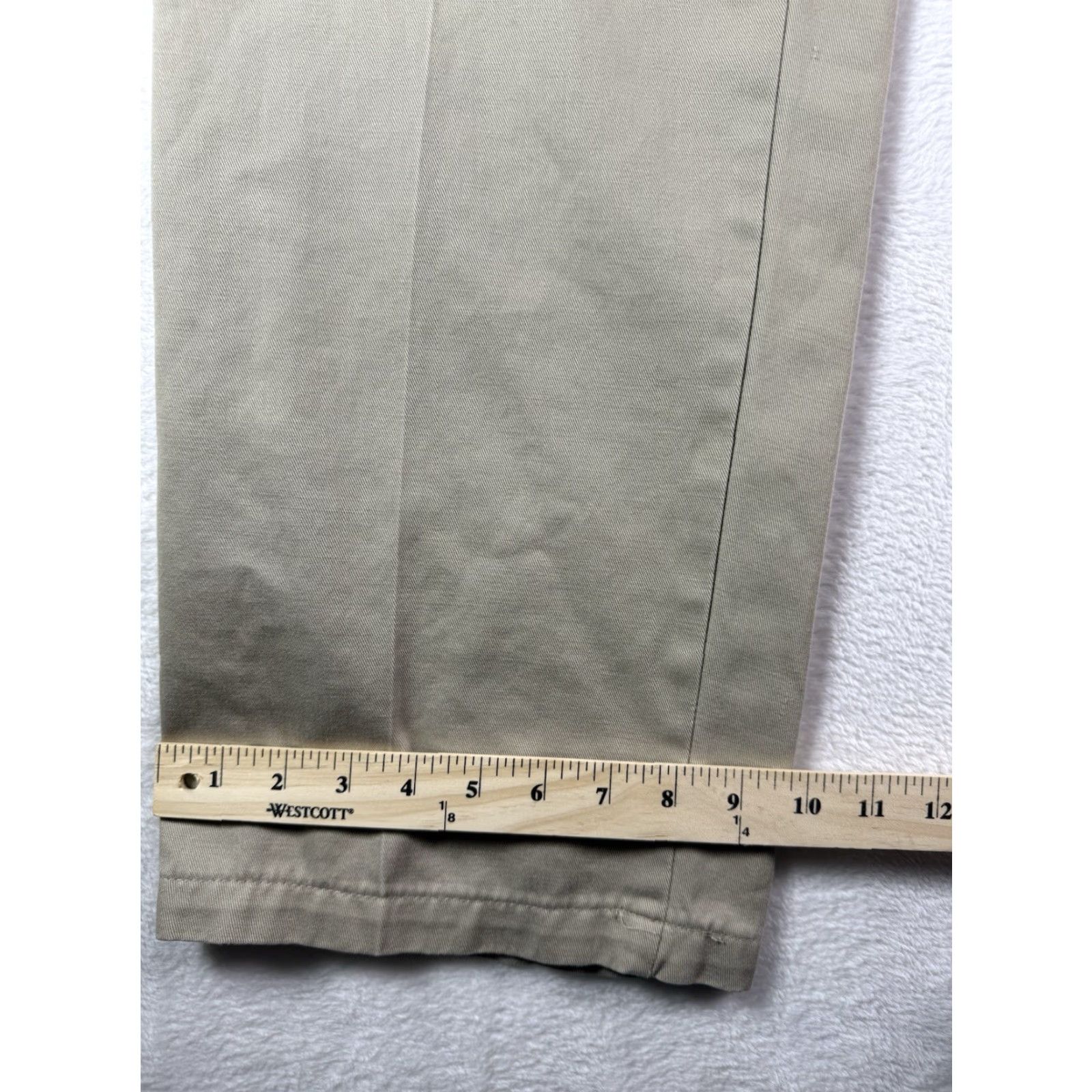 Wrangler Wrangler Riata Pants Men’s 42x32 Khaki Pleated Front Relaxed Fit Stretch Size US 42 / EU 58 - 7 Thumbnail