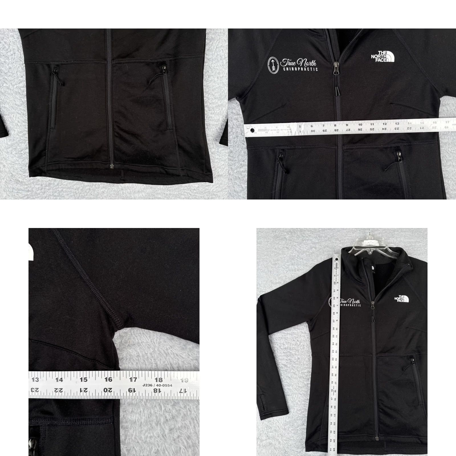 The North Face The North Face Jacket Women S Black Softshell Full Zip Mock Neck Polyester Size S / US 4 / IT 40 - 8 Thumbnail