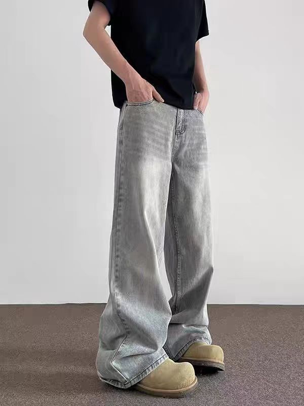Japanese Brand × Jean Vintage High Street Gray Street Casual Jeans Size US 32 / EU 48 - 5 Thumbnail