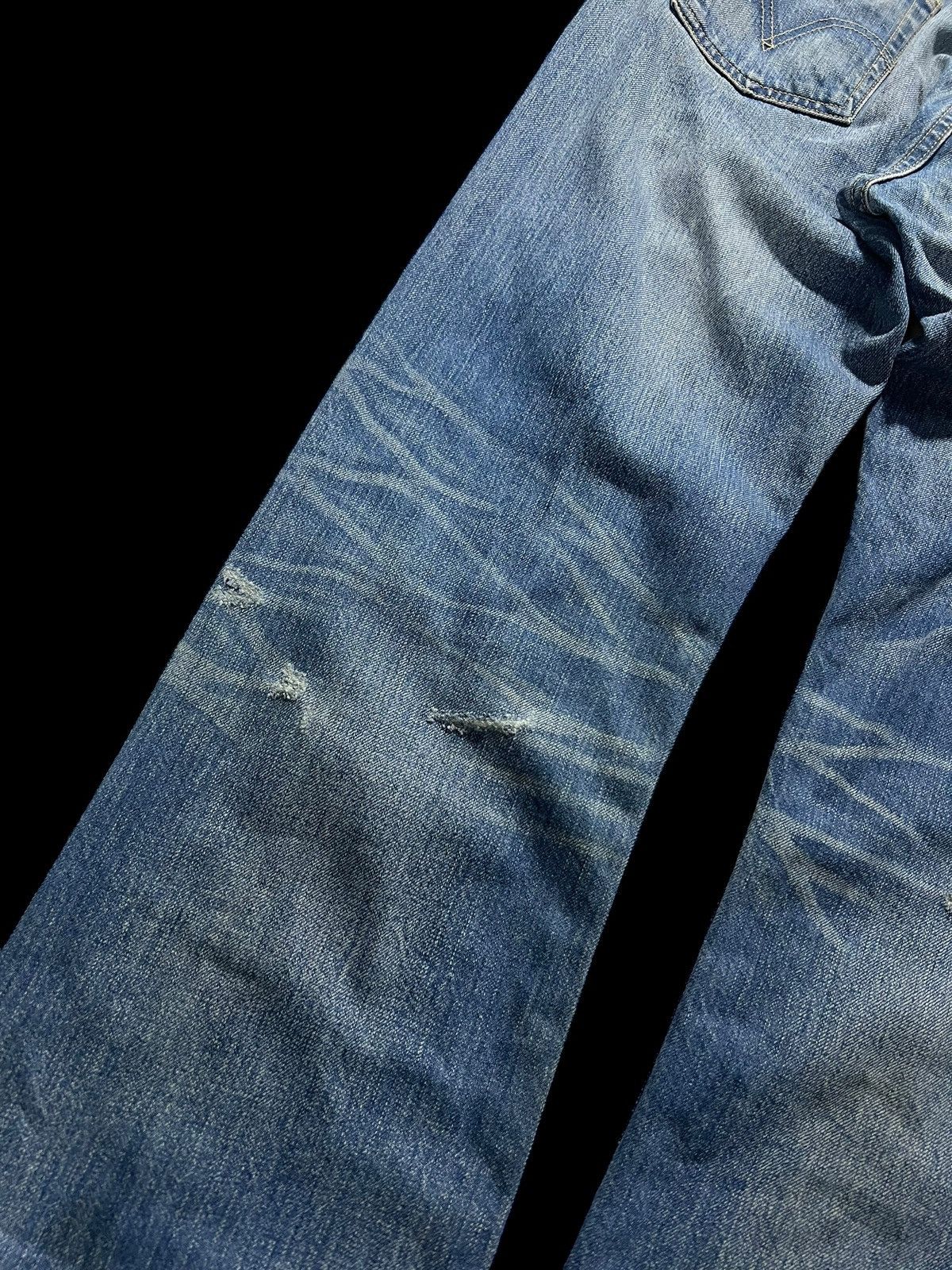 Levi's × Levi's Vintage Clothing 💥Rare💥Vintage 90’Levis 501 Kurt Corbain Distressed Jeans Size US 30 / EU 46 - 9 Thumbnail