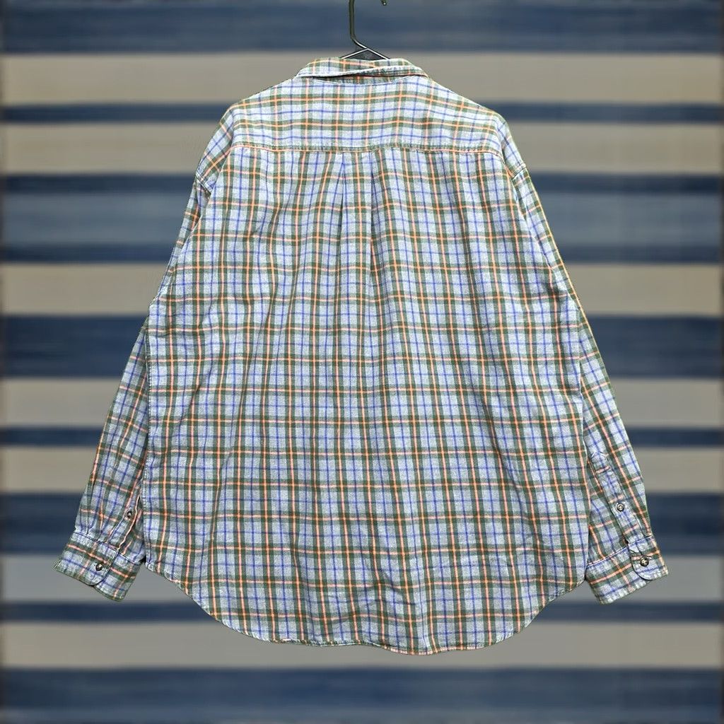 J.Crew J. Crew Oarsman Flannel Shirt Mens XL Blue Vintage Plaid Long Sleeve Workwear Size US XL / EU 56 / 4 - 1 Thumbnail