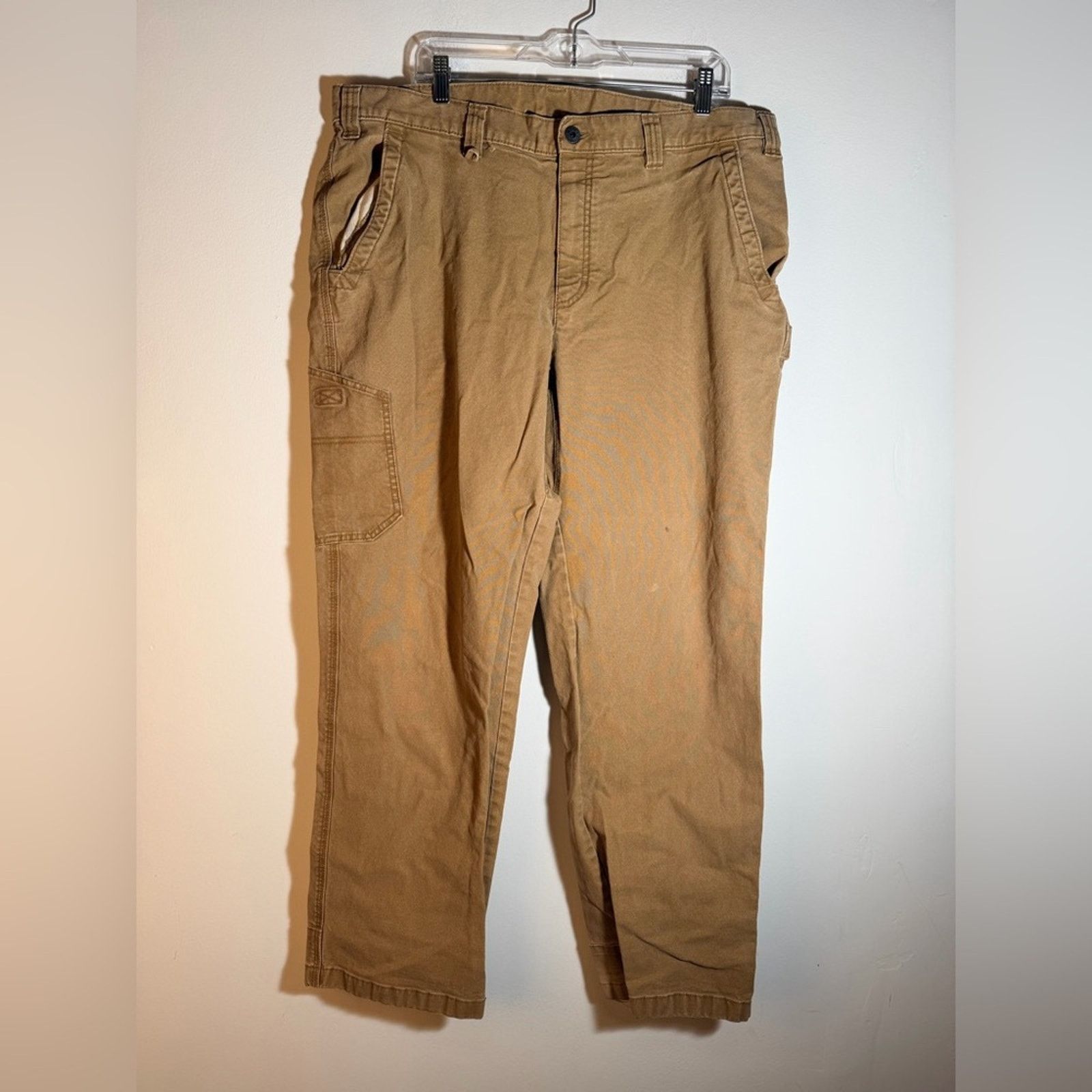 L.L. Bean L.L. Bean Cargo Men's Tan Pants Size US 40 / EU 56 - 2 Thumbnail