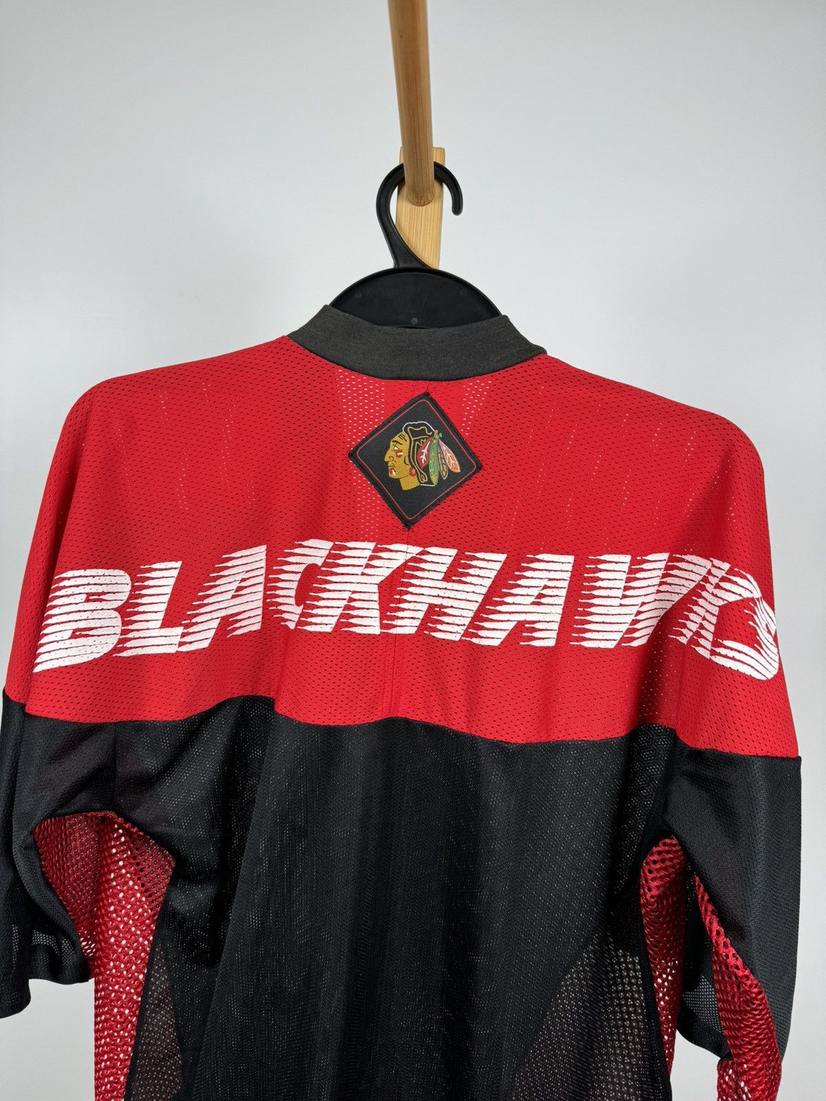 NHL × Vintage VINTAGE Chicago Blackhawks t-shirt hockey NHL Bauer OFF ICE Size US L / EU 52-54 / 3 - 6 Thumbnail