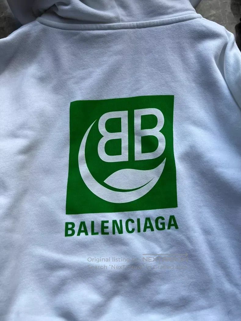 Balenciaga Balenciaga Eco-Friendly Hoodie XS Size US XS / EU 42 / 0 - 5 Thumbnail