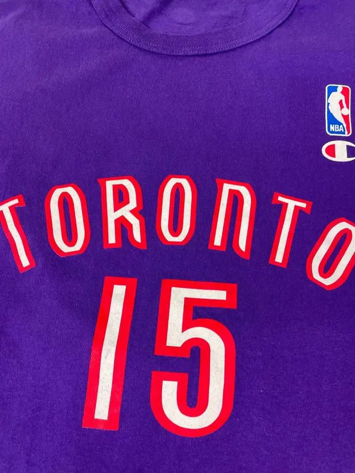 Champion Vintage Champion Toronto Raptors Carter #15 NBA Jersey Size US XL / EU 56 / 4 - 6 Thumbnail