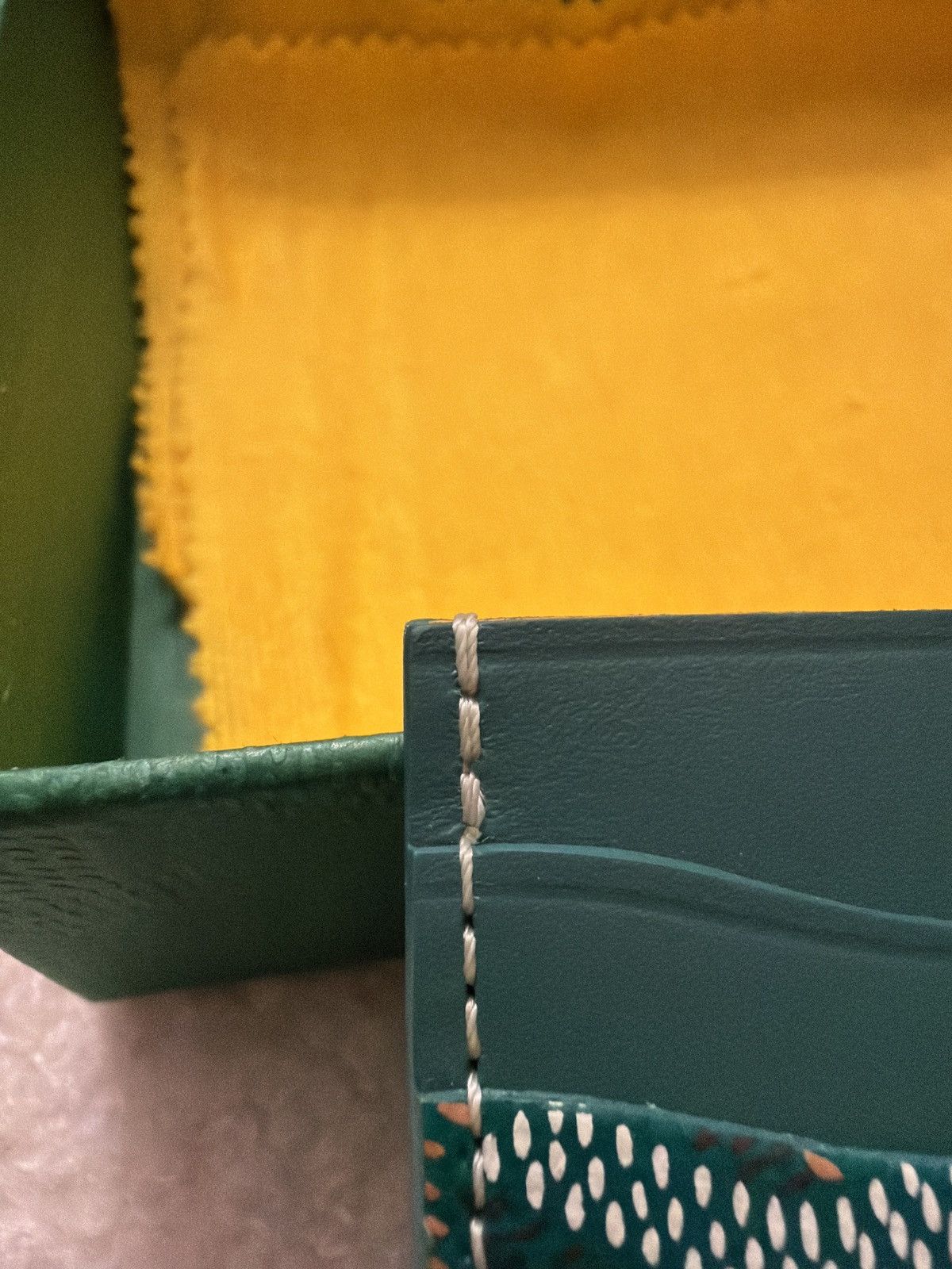 Goyard Goyard Saint Sulpice Green Size ONE SIZE - 17 Thumbnail