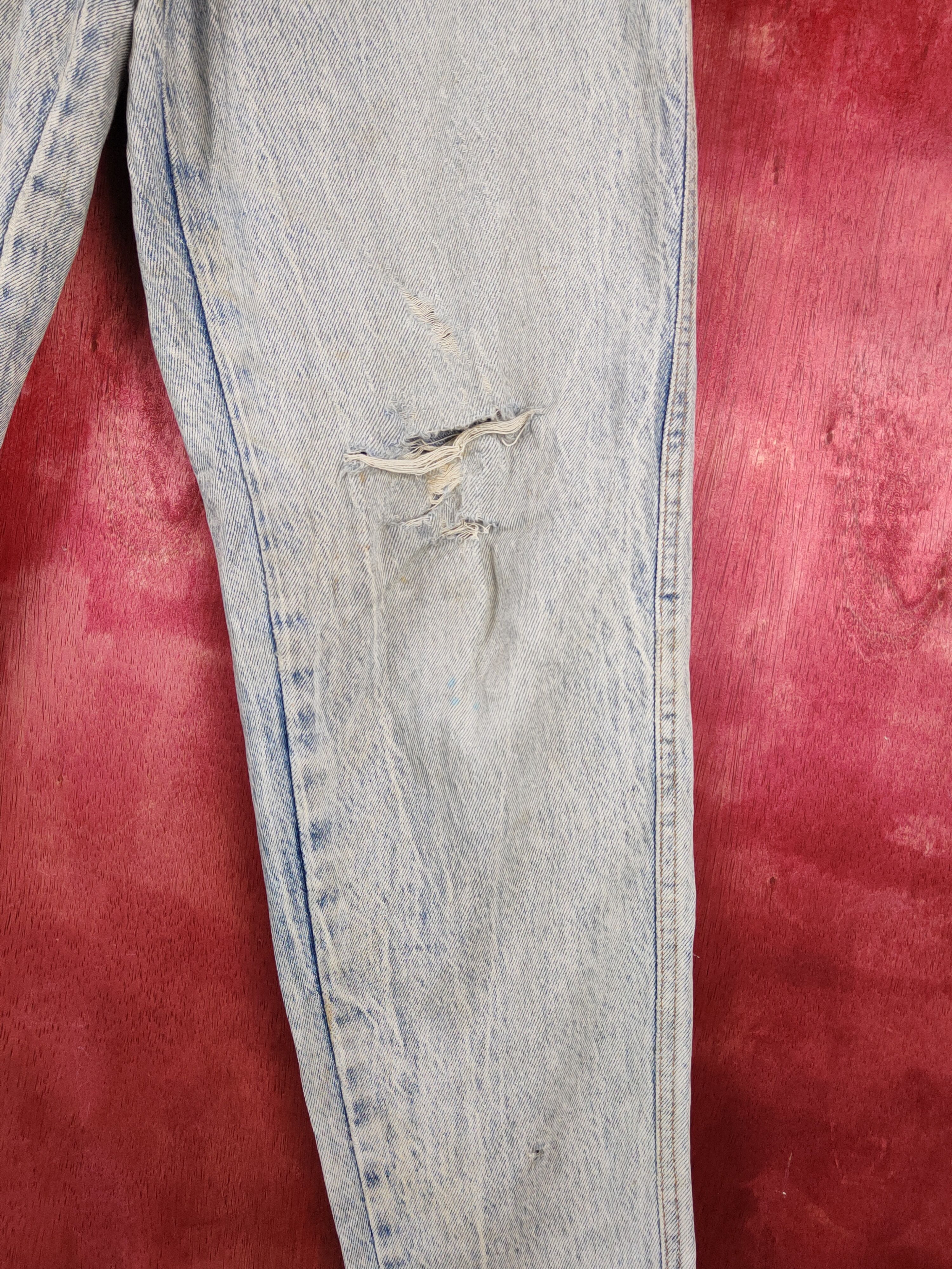 Big John Spana-Big John Blue Distressed vintage Denim#S16 16 Size US 30 / EU 46 - 6 Thumbnail