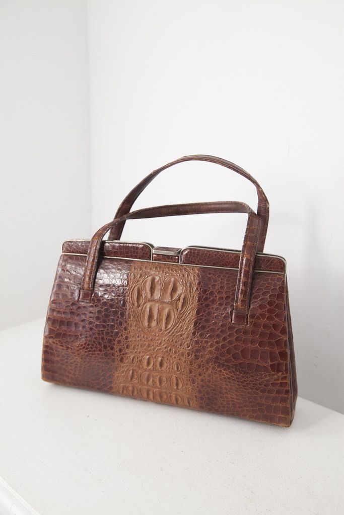 Vintage Vintage alligator handbag Size ONE SIZE - 1 Thumbnail