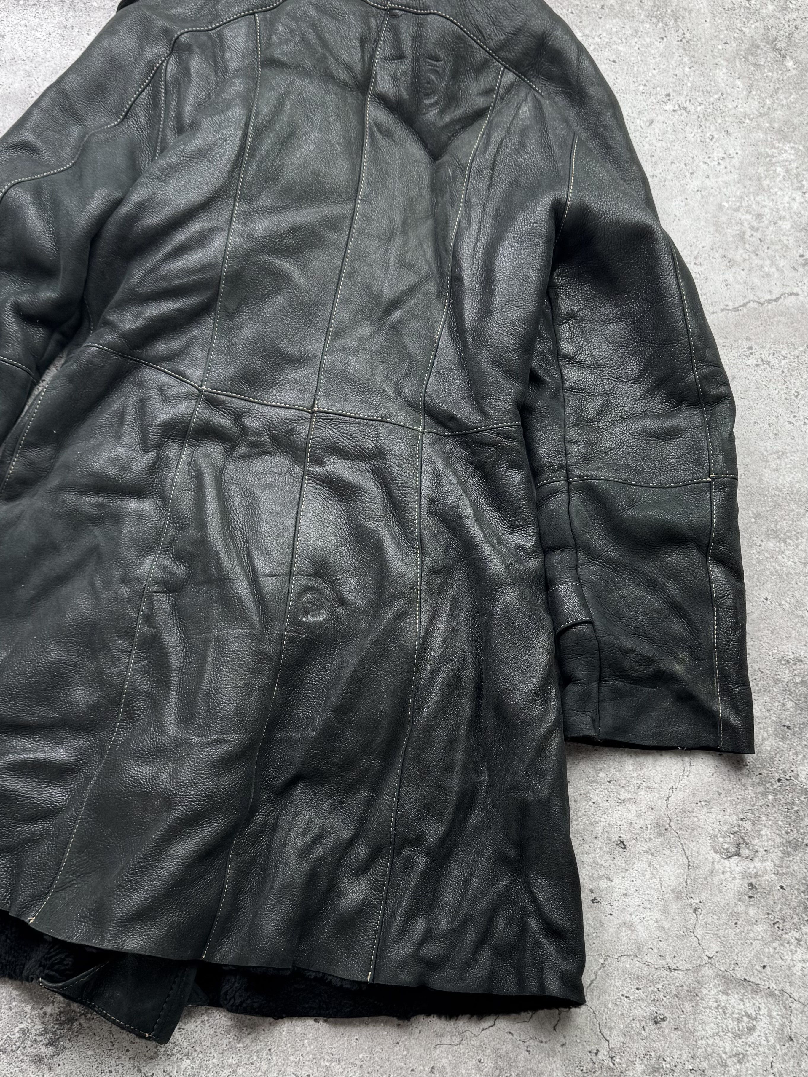 Japanese Brand Vintage Real Sheepskin Coat C608(V93) Size M / US 6-8 / IT 42-44 - 12 Thumbnail