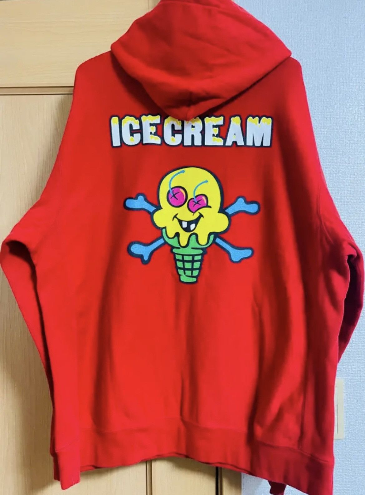 ICECREAM RUNNING DOG  ボア　スウェット　イエロー　黄色 BBC Ice Cream Season 3 Running Dog Full Zip Hoodie | Reissue: Buy