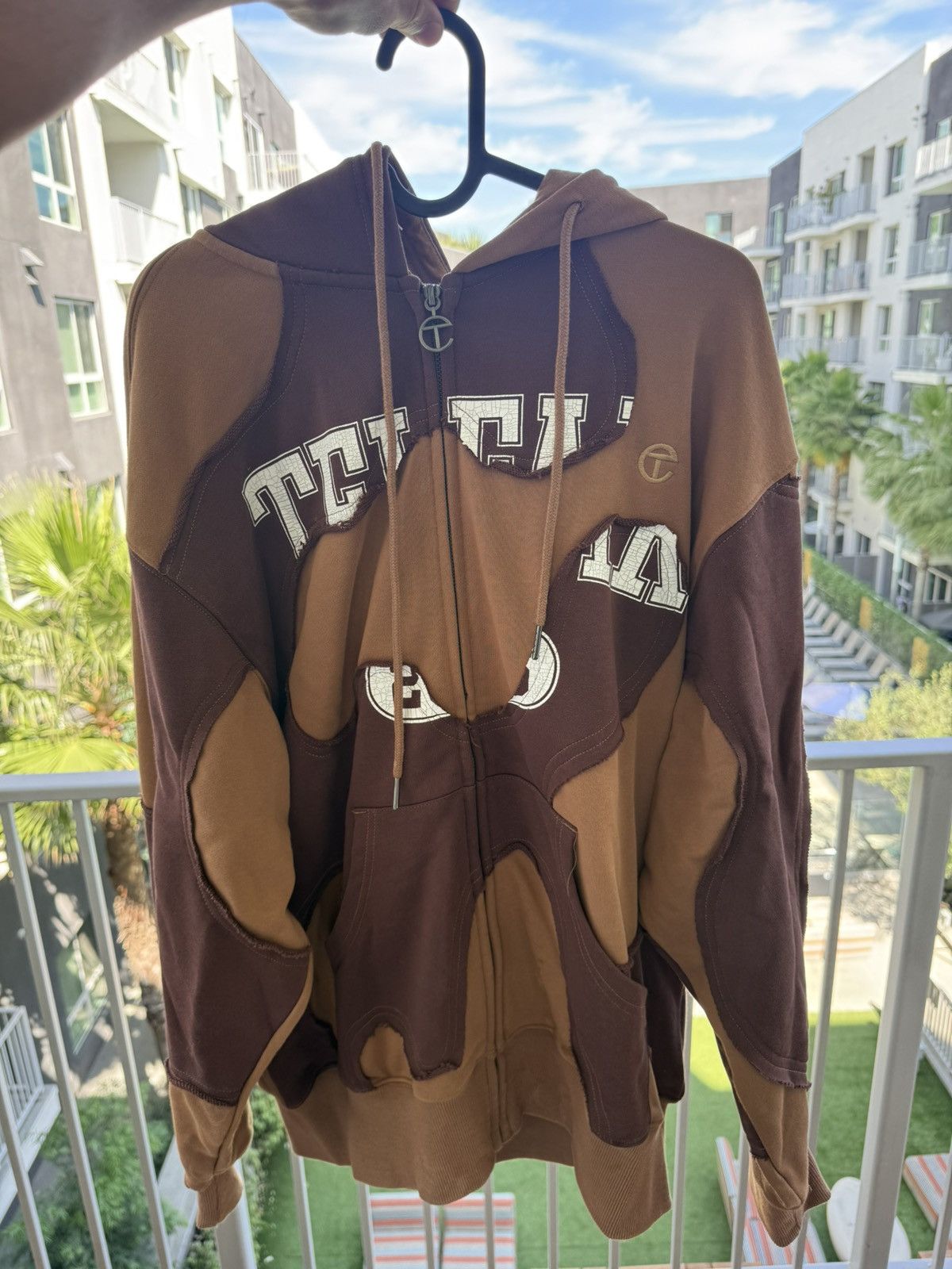 Sweat à capuche zippé en maille polaire Diego Gris | Acheter Sweats à capuche en ligne chez