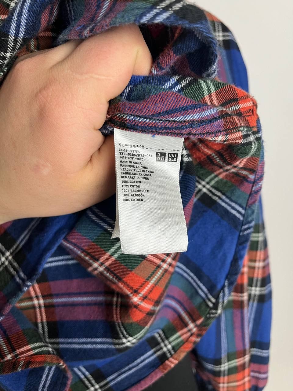 JW Anderson × Uniqlo JW Anderson Uniqlo Men Flannel Paid Shirt Size L (0496) Size US L / EU 52-54 / 3 - 6 Thumbnail