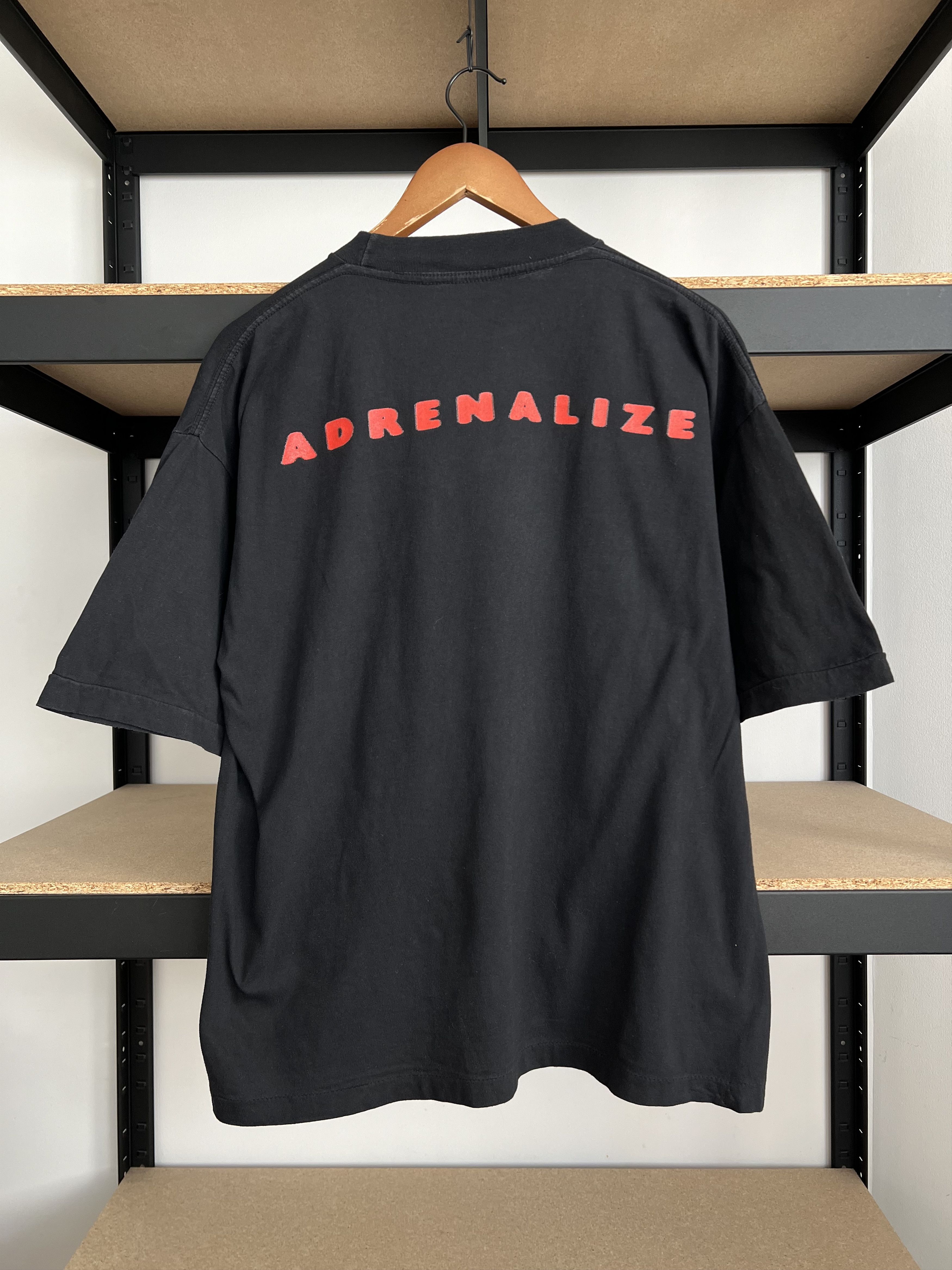 Band Tees Vintage 1992 Def Leppard Adrenalize Black T-shirt Size US XL / EU 56 / 4 - 3 Thumbnail