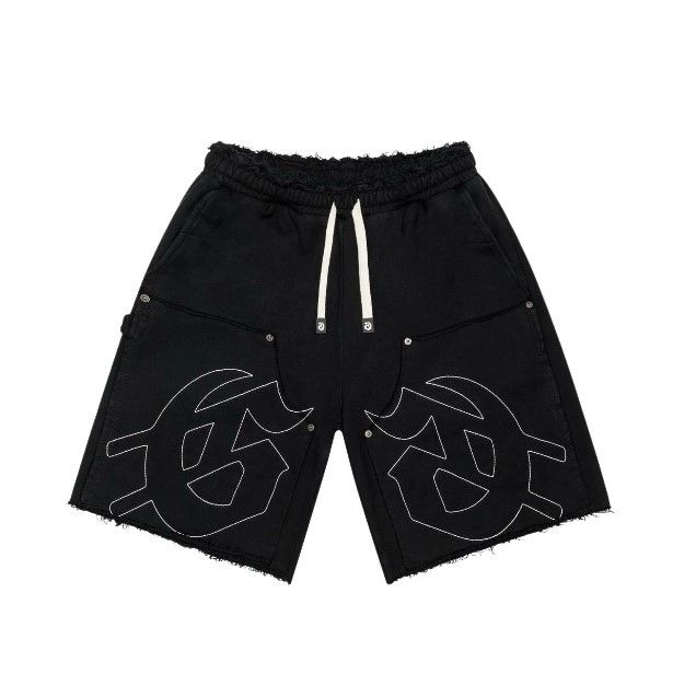 Godspeed Godspeed 'Distressed Carpenter' Black Shorts Size US 32 / EU 48 - 1 Preview