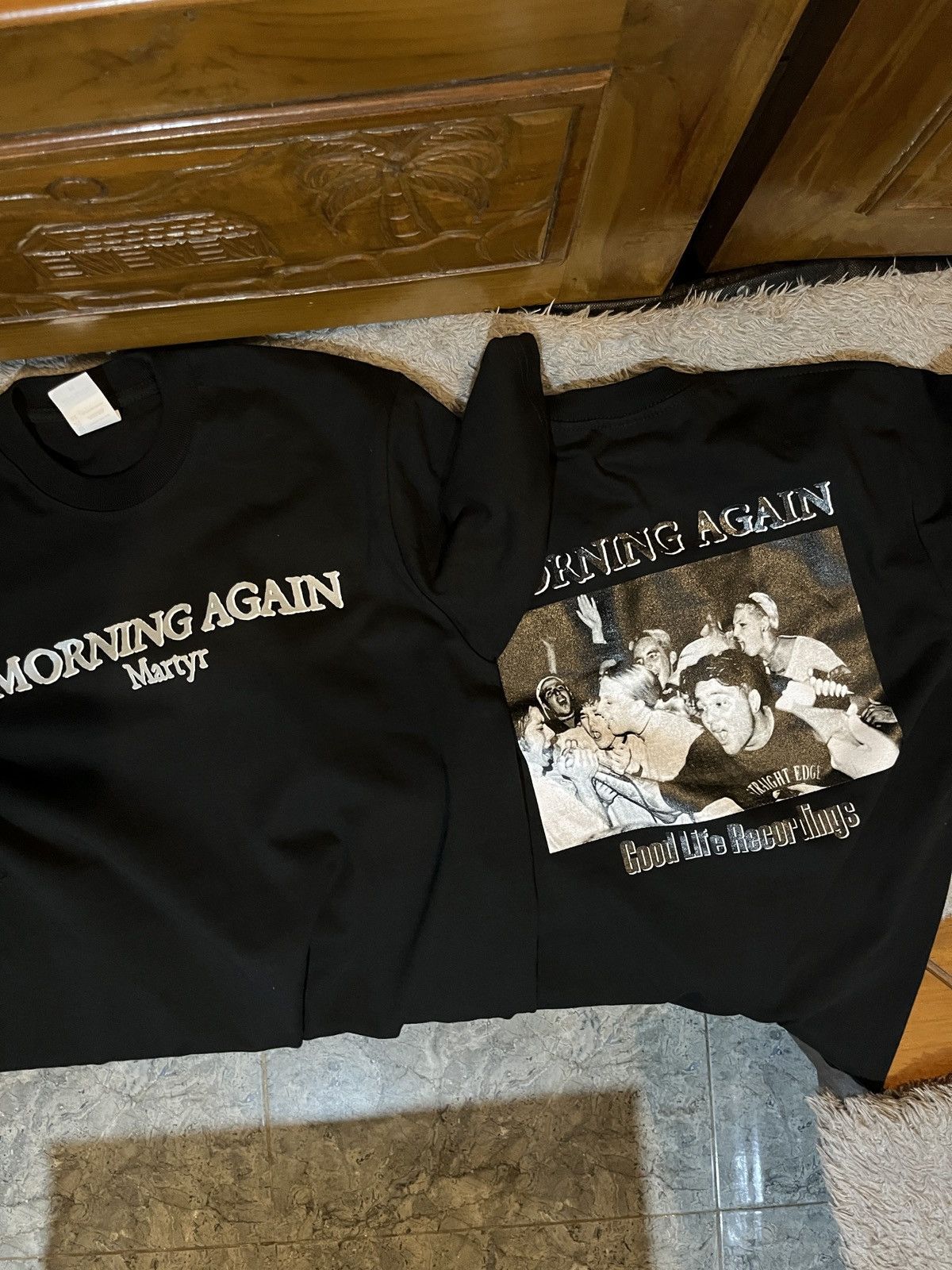 Other BAND TEE Morning Again Size US M / EU 48-50 / 2 - 1 Thumbnail