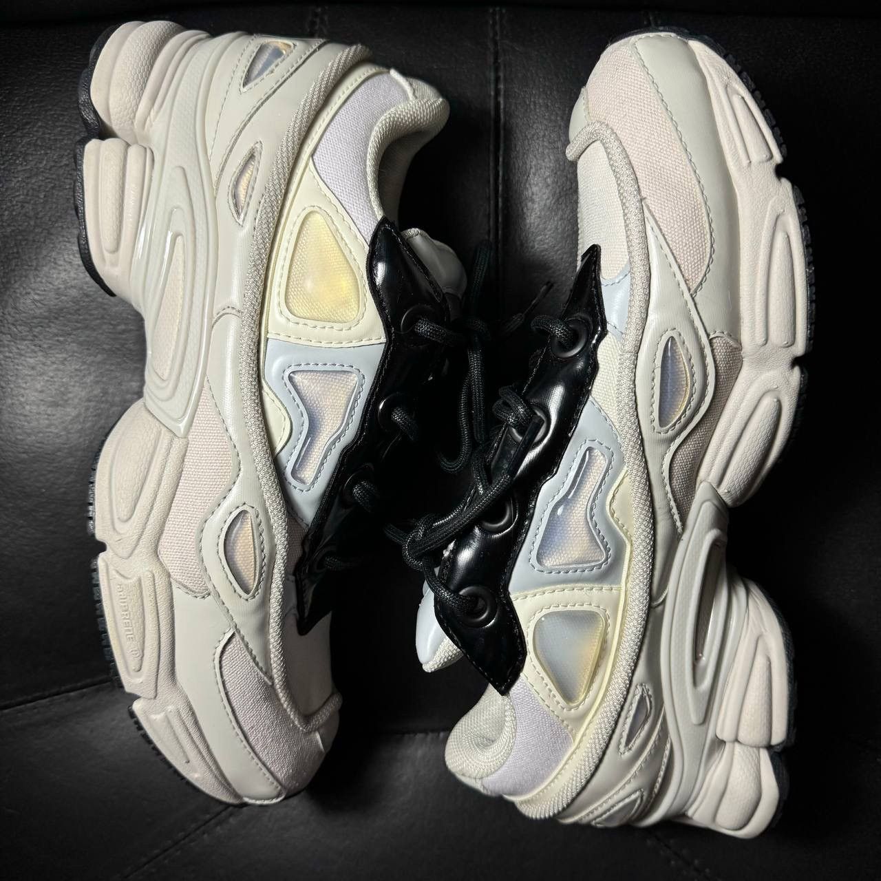 Adidas × Raf Simons sneakers Adidas Raf Simons Ozweego cream white Size US 8.5 / EU 41-42 - 5 Thumbnail