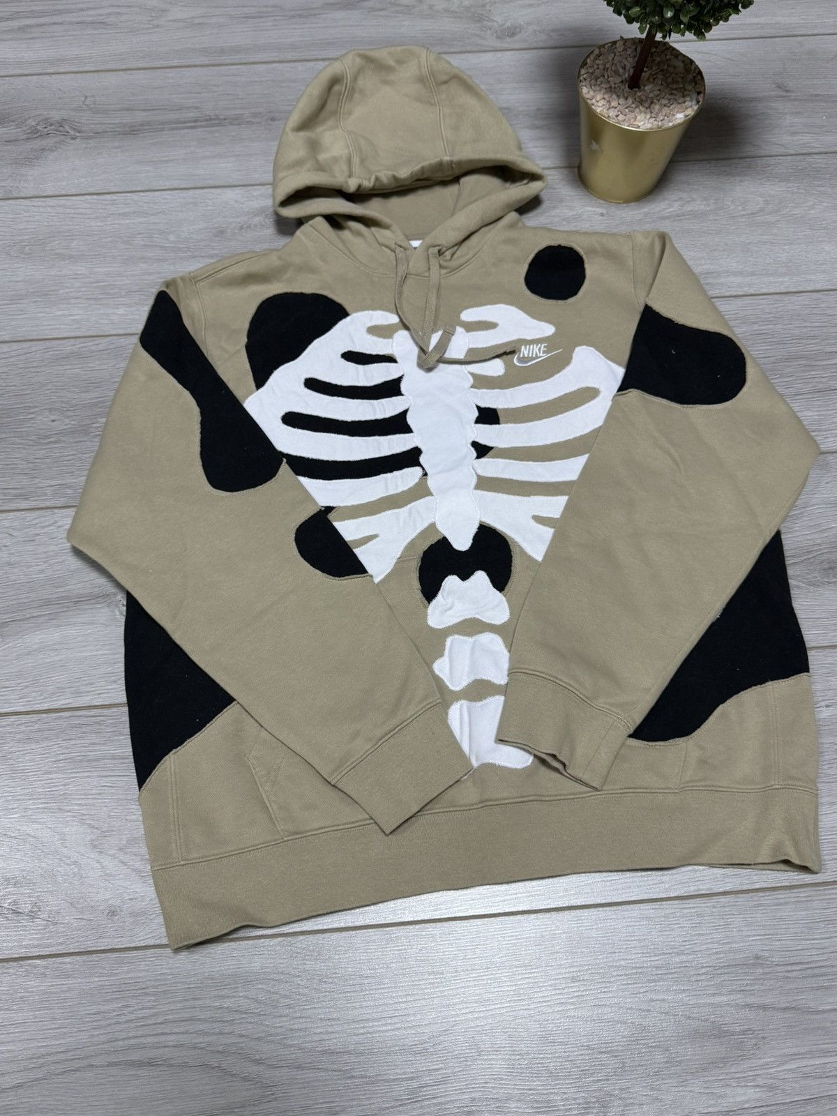 Nike Nike Skeleton 1:1 custom hoodie all over bones handmade Size US L / EU 52-54 / 3 - 6 Thumbnail