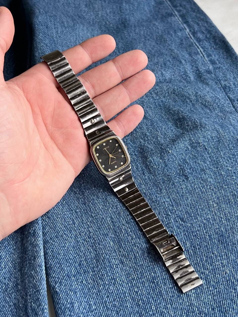 Designer × Japanese Brand × Vintage Simeon vintage watch Japan 80s bracelet Watches Size ONE SIZE - 6 Thumbnail