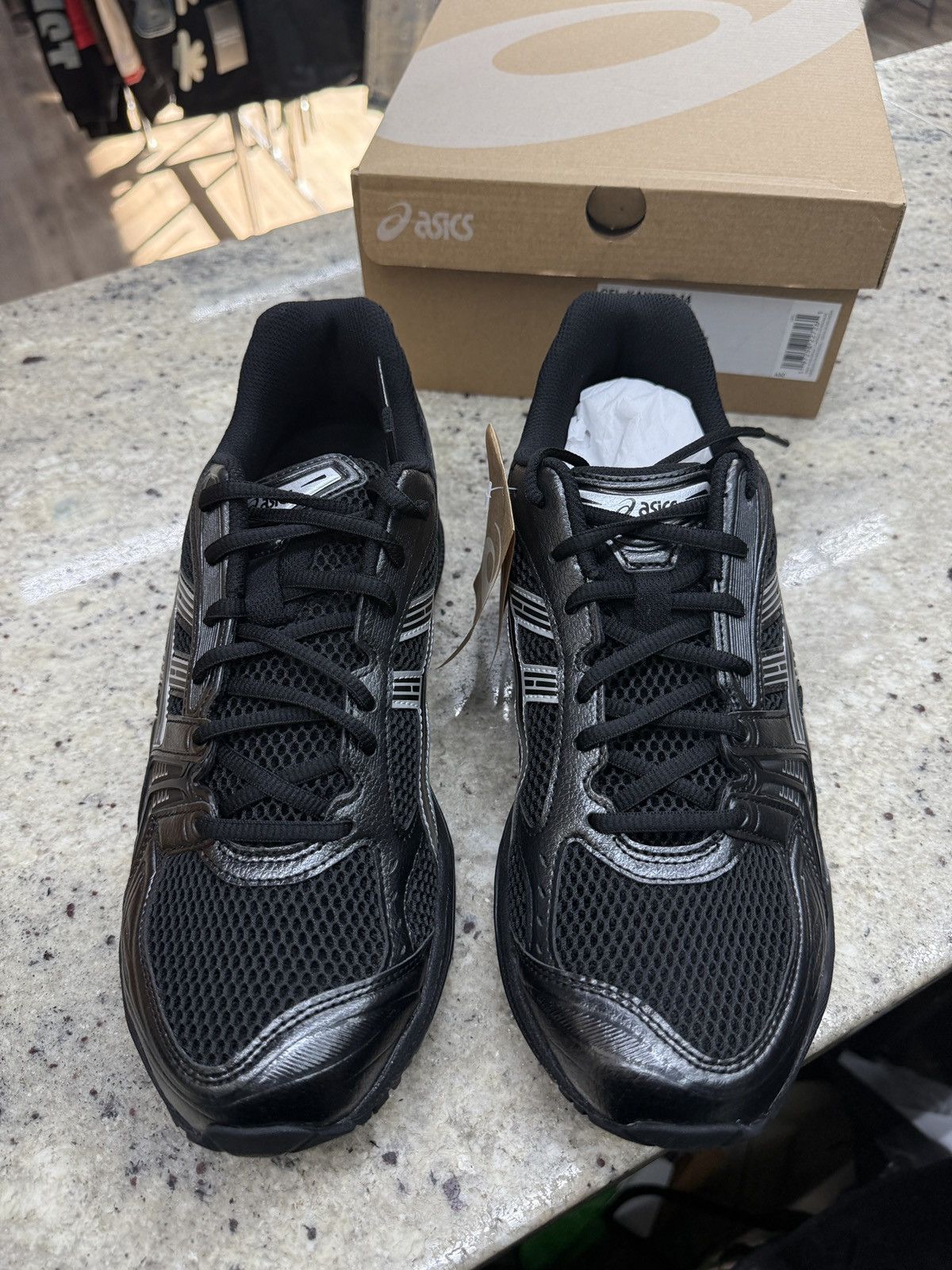 Asics Asics Gel Kayano 14s Black/Pure Silver Size US 11 / EU 44 - 3 Thumbnail