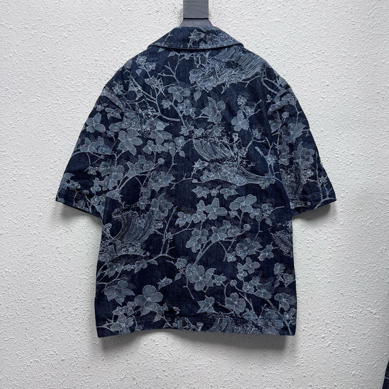 Louis Vuitton LOUIS VUITTON LV 24FW New Plant Floral Denim Short Sleeve S Size US XL / EU 56 / 4 - 2 Thumbnail