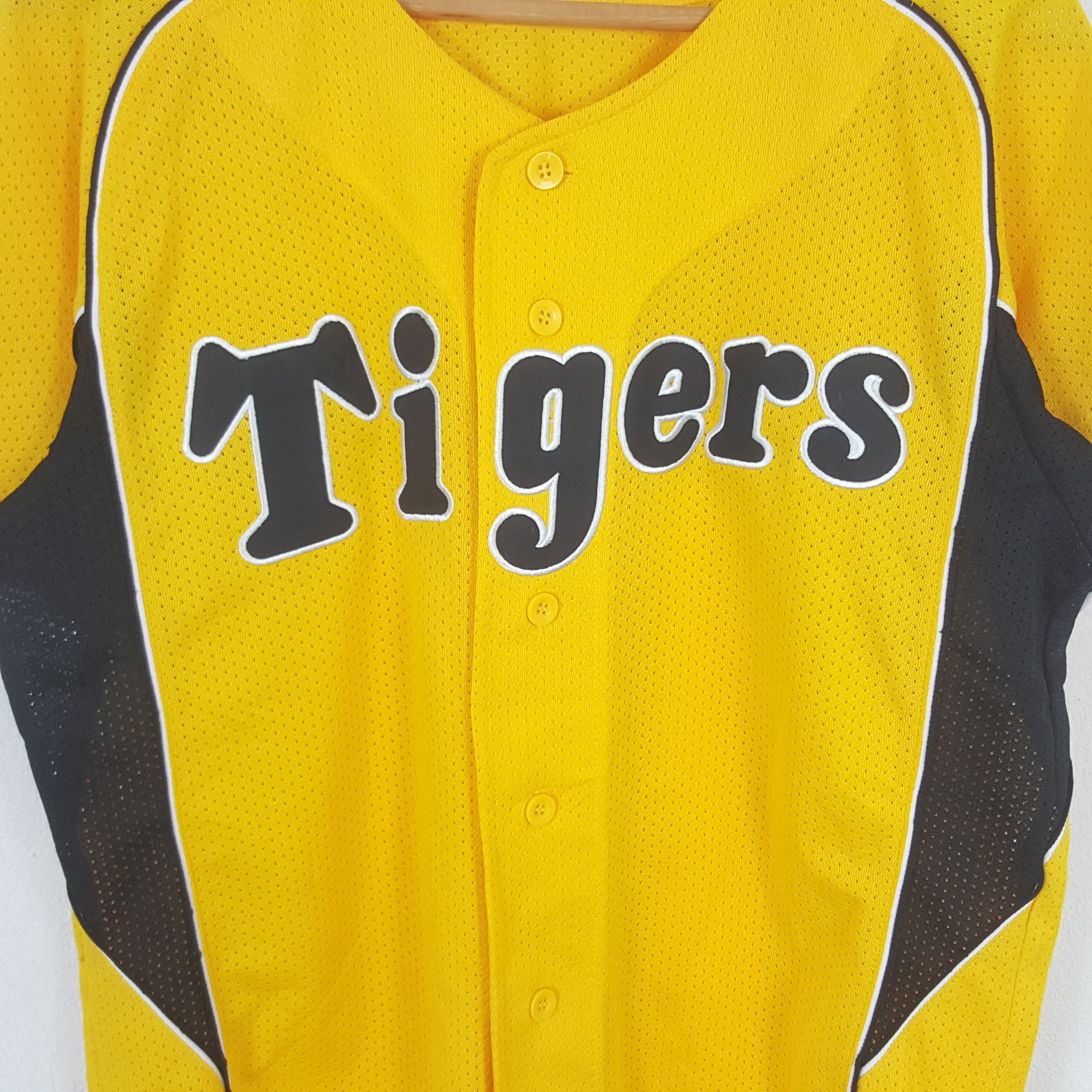 MLB Vintage Hanshin Tigers Japanese Baseball Jersey C294N28 Size US M / EU 48-50 / 2 - 2 Thumbnail