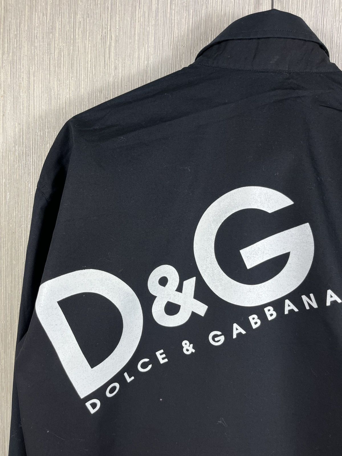 Dolce & Gabbana × Vintage Vintage Dolce & Gabbana A C Milan Calcio rare shirt retro Size US L / EU 52-54 / 3 - 15 Thumbnail