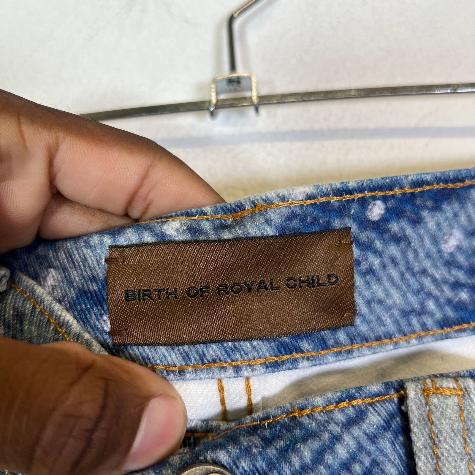 Birth of Royal Child Birth of Royal Child 20K Diamond Denim Jeans Size US 32 / EU 48 - 3 Thumbnail