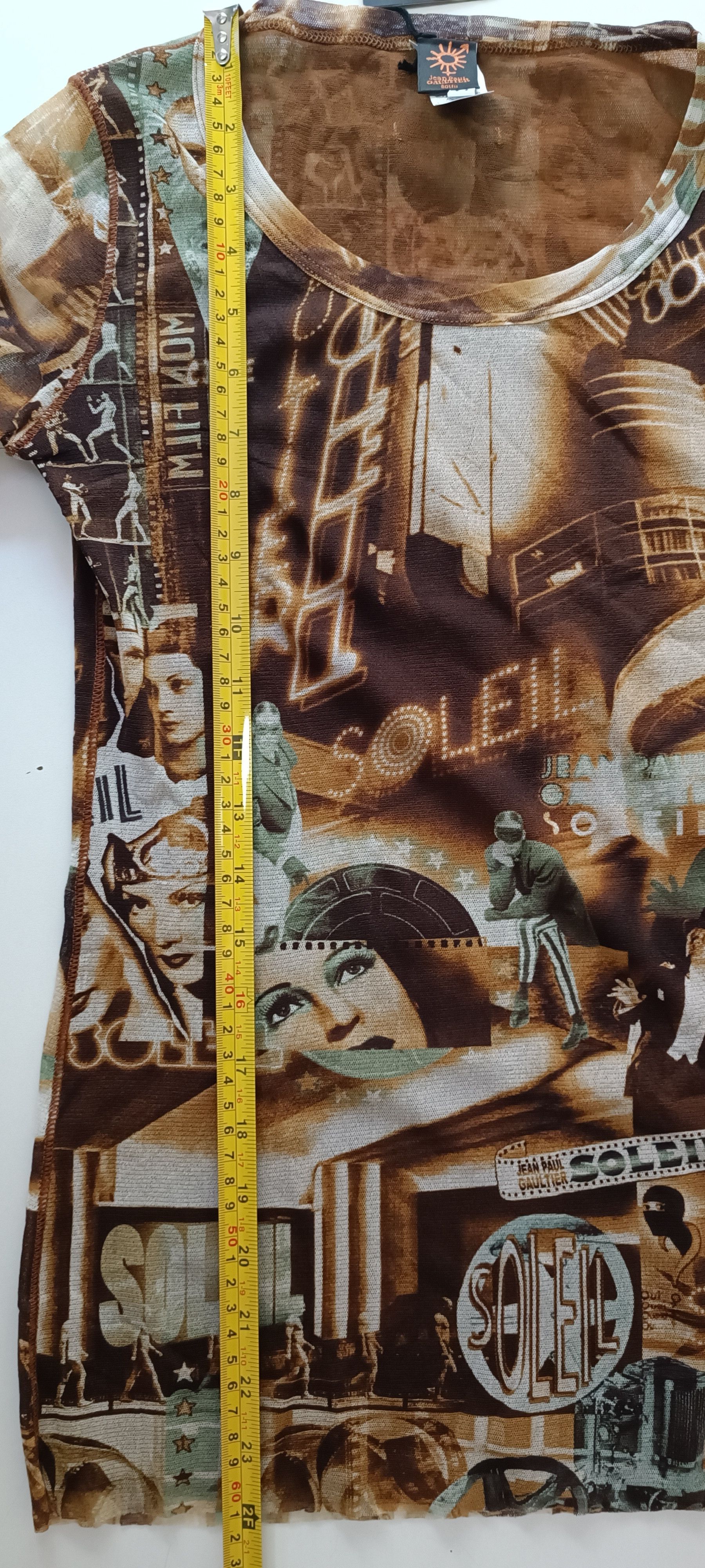 Jean Paul Gaultier Faces mesh top Size M / US 6-8 / IT 42-44 - 7 Thumbnail