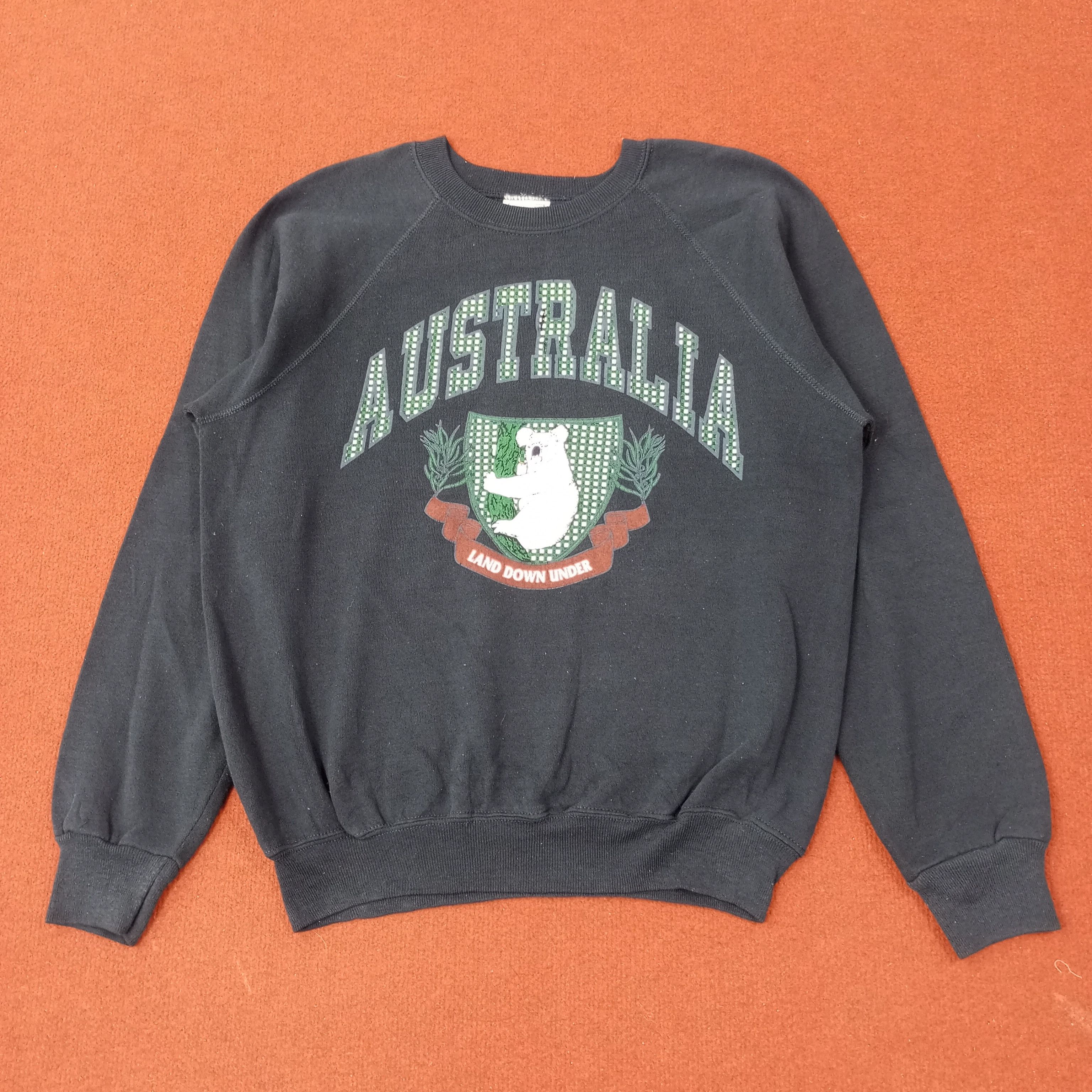 Vintage Vintage Australia Sweatshirt c251n18 Size US M / EU 48-50 / 2 - 1 Thumbnail
