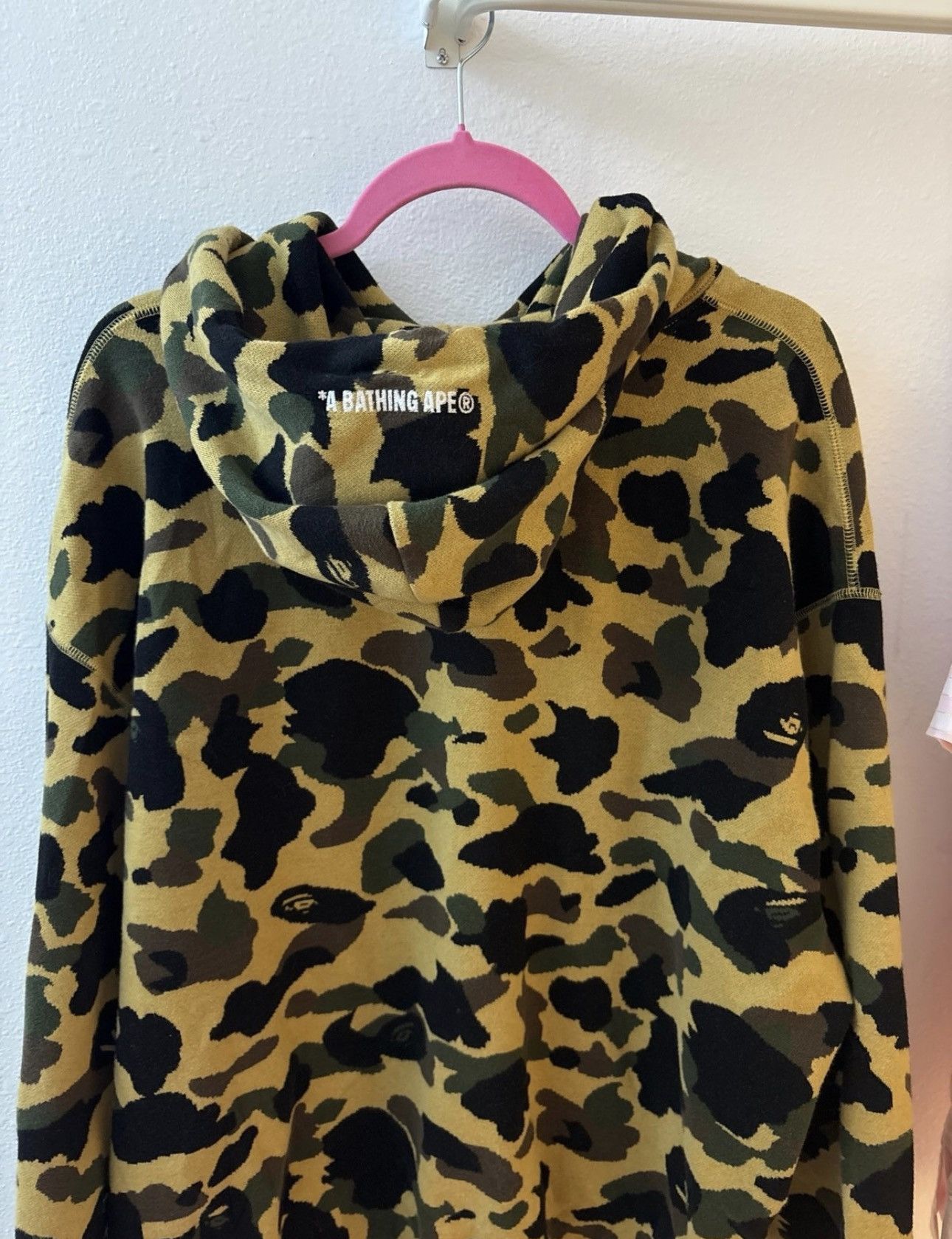 Bape BAPE 1st Camo Jacquard One Point Relaxed Fit Pullover Hoodie Size US XL / EU 56 / 4 - 1 Thumbnail