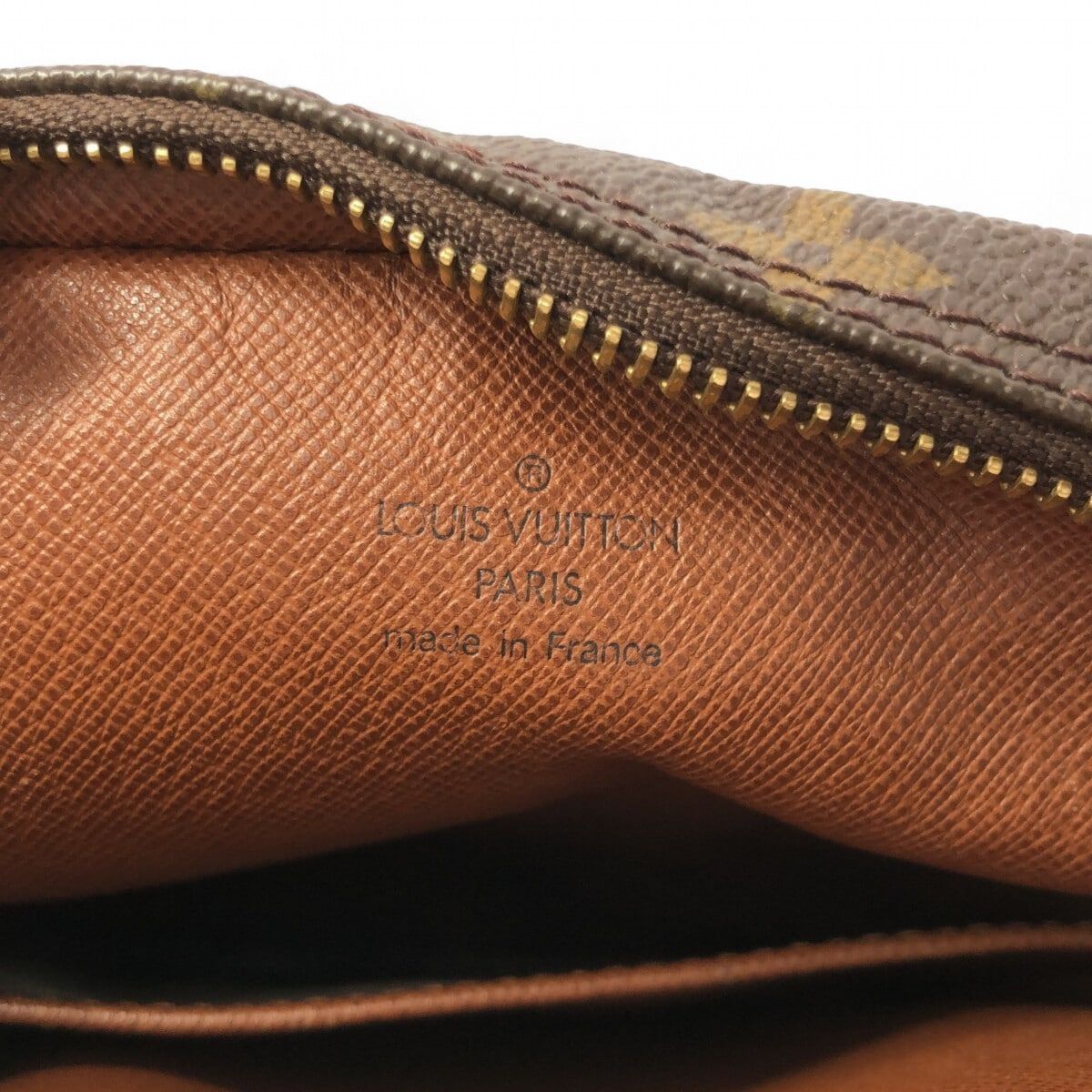 Louis Vuitton Louis Vuitton - Monogram Danube Brown Leather Shoulder Bag Size ONE SIZE - 3 Thumbnail
