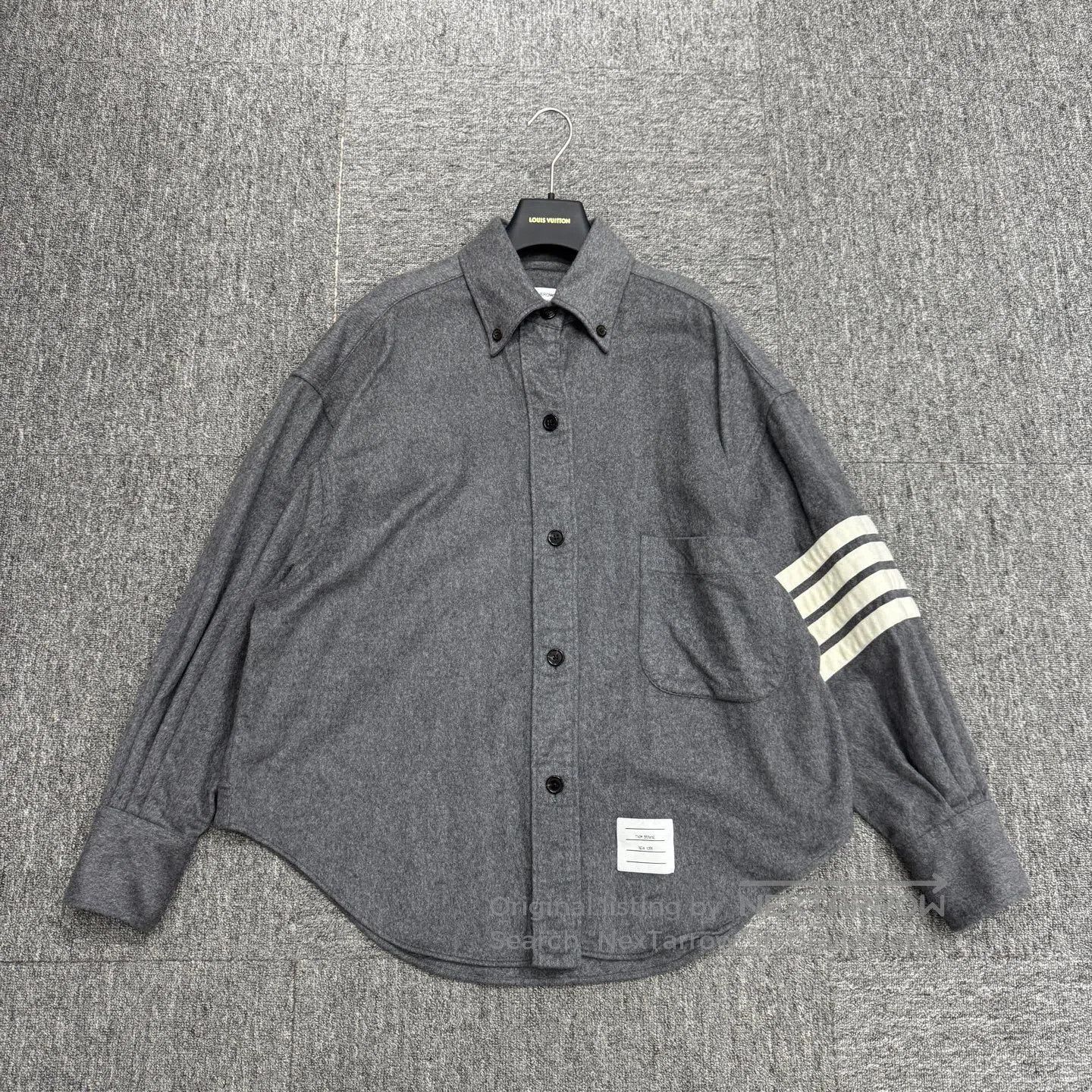 Thom Browne Thom Browne Four-strand wool shirt| Size US S / EU 44-46 / 1 - 1 Thumbnail