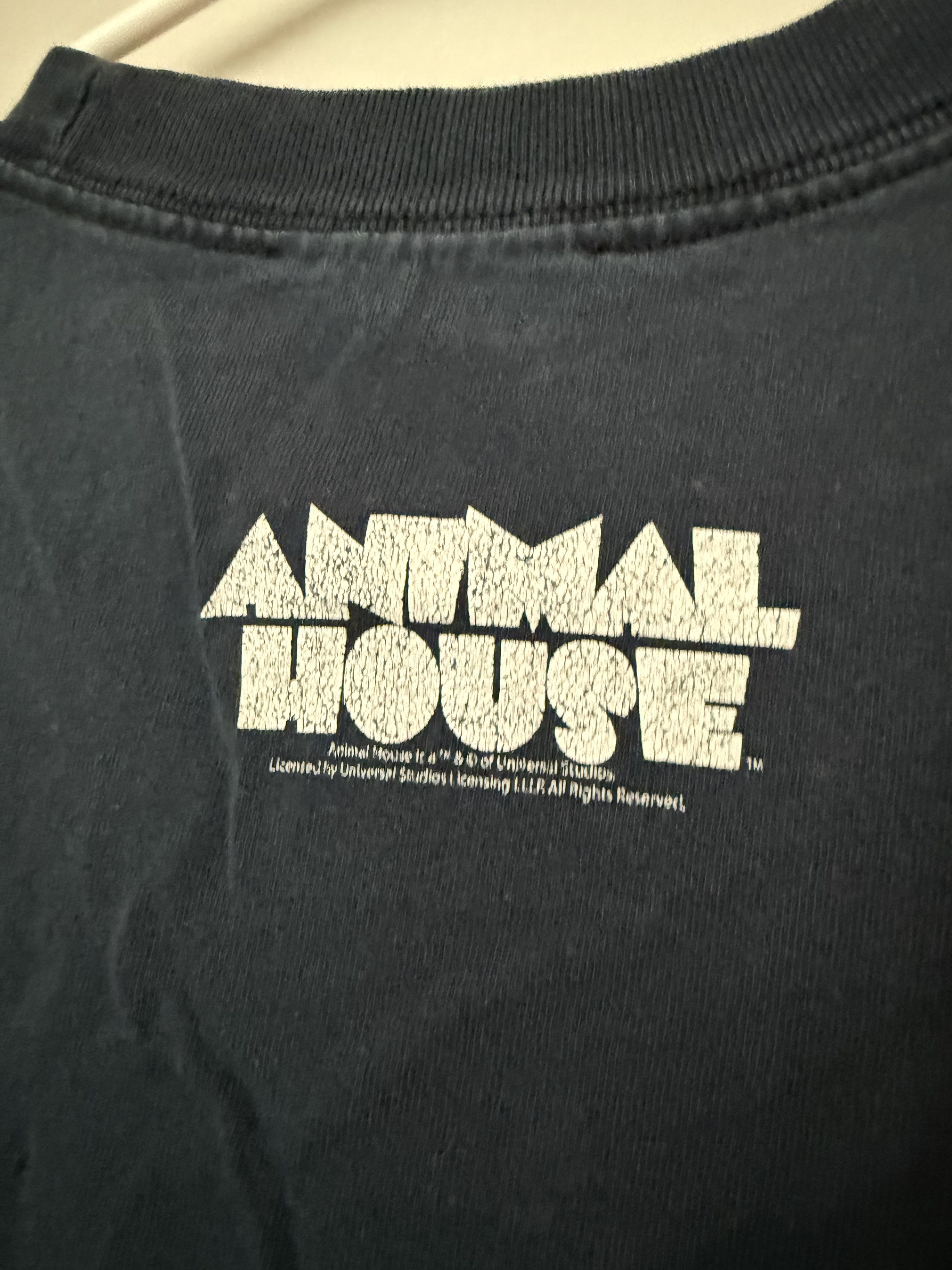 Vintage Vintage Animal House "College" Tee Movie Tee Size US XL / EU 56 / 4 - 4 Thumbnail