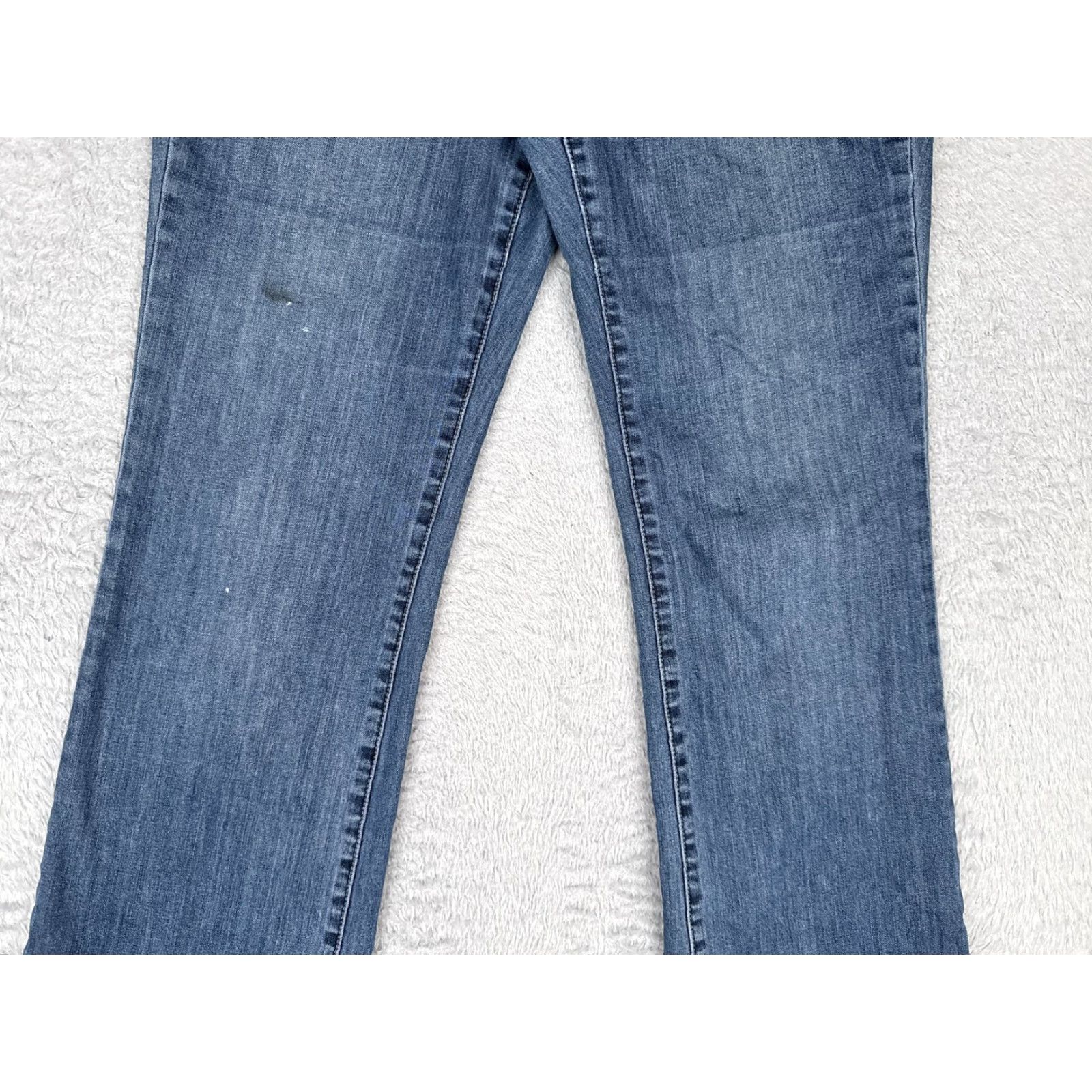 Vintage New York & Company Jeans Soho Boot bootcut Womens 8 Blue Med Wash 30x32 Denim Regular 5-Pocket Mens? Size 30" / US 8 / IT 44 - 3 Thumbnail
