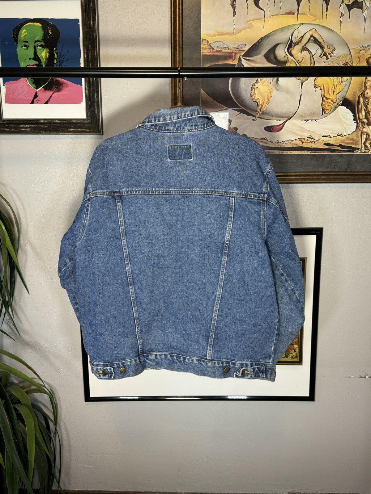 Vintage Vintage Lee Denim Jacket Size US M / EU 48-50 / 2 - 2 Thumbnail