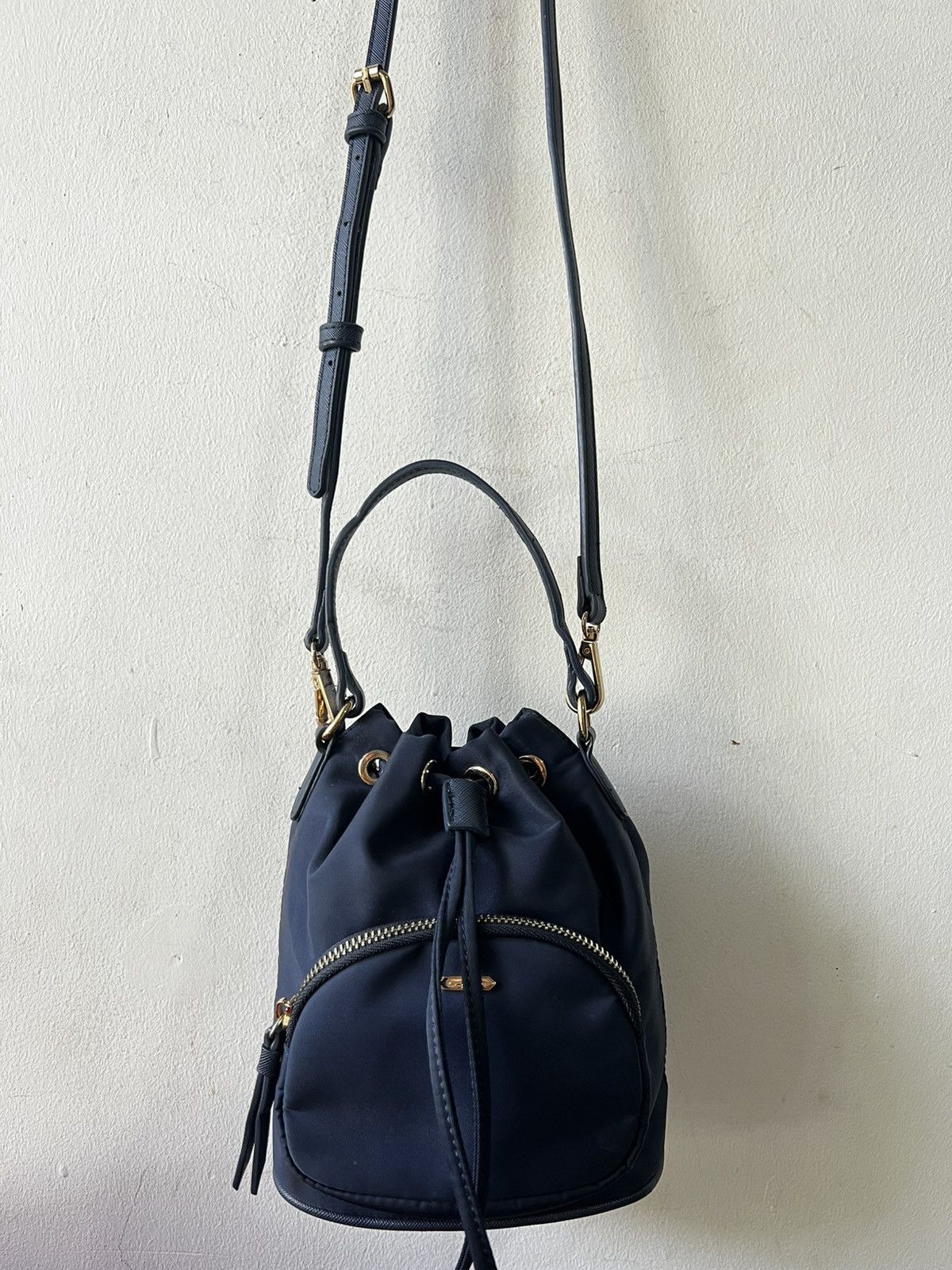 Japanese Brand 2ways Small Bucket Shoulder Bag Size ONE SIZE - 4 Thumbnail