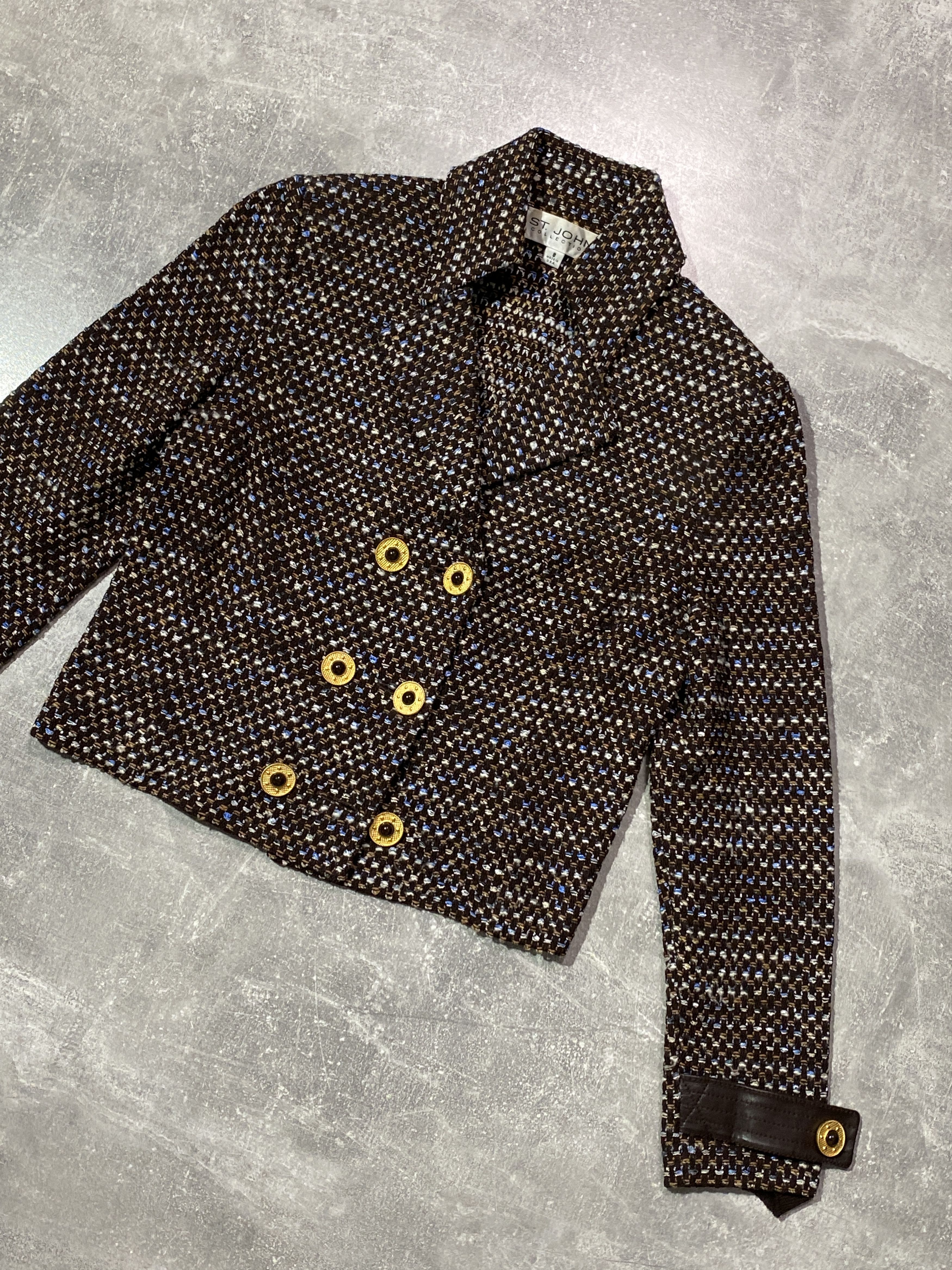 St. John Vintage Rare St. John Brown Blazer Size M / US 6-8 / IT 42-44 - 2 Thumbnail