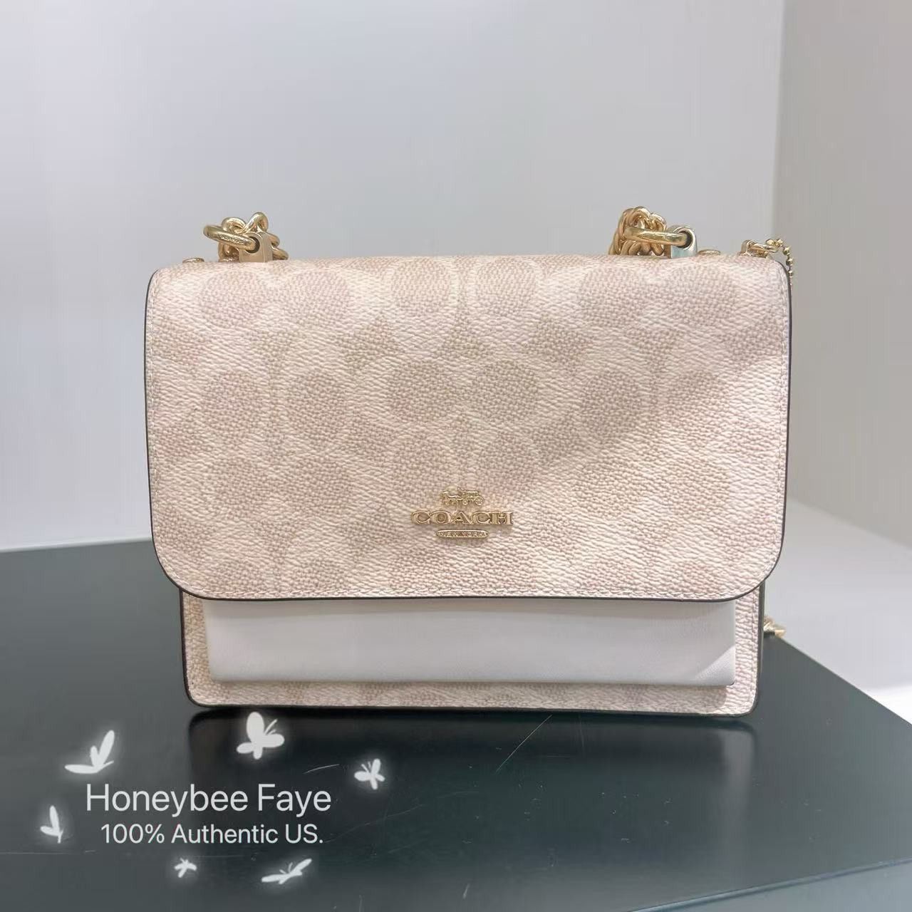 Mini Klare Crossbody Bag In Signature Canvas CW206