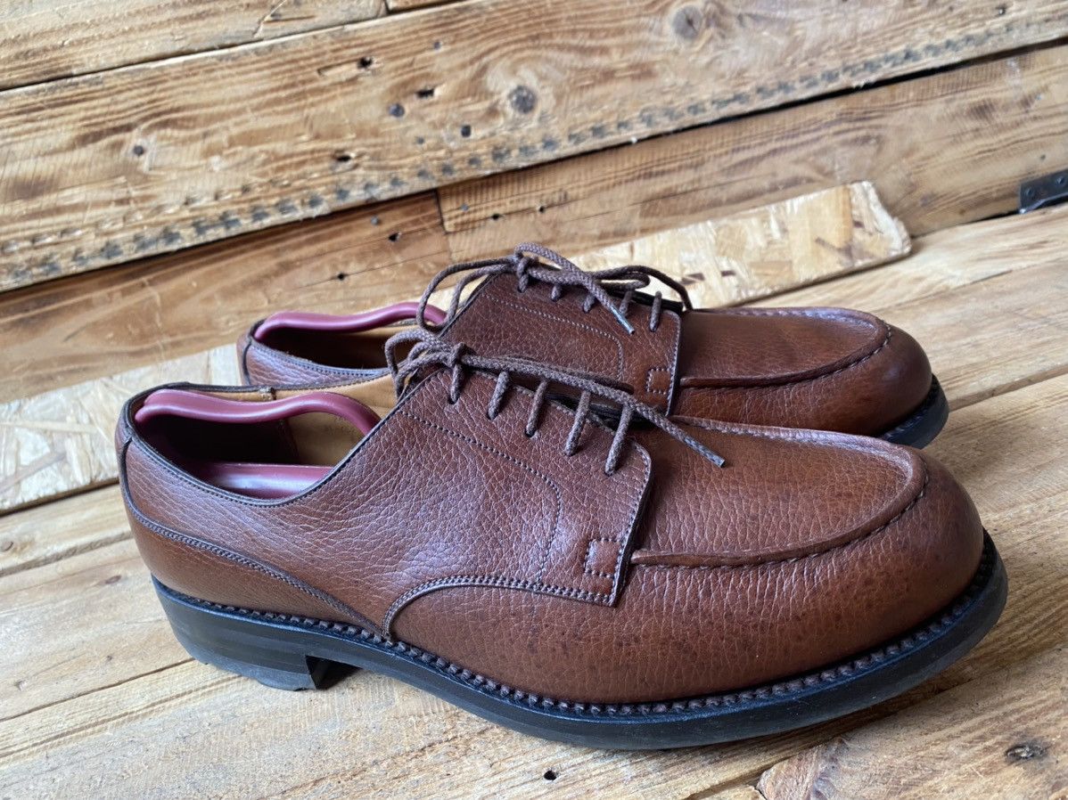 J.M. Weston J.M.Weston 641 brown derby leather shoes sz Uk8E Size US 9 / EU 42 - 10 Thumbnail