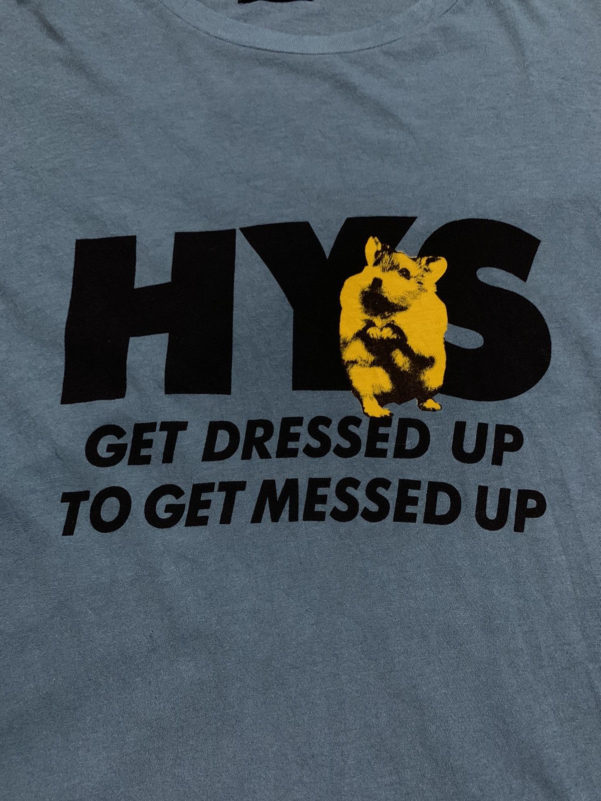 Hysteric Glamour × Vintage Hysteric Glamour hys hamster oversized T shirt Size US L / EU 52-54 / 3 - 5 Thumbnail