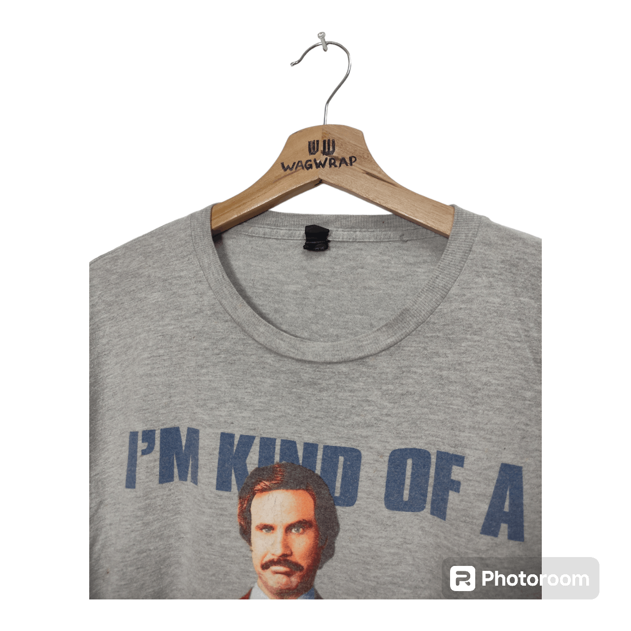 Tultex THE ANCHORMAN BIG DEAL T-SHIRT Size US L / EU 52-54 / 3 - 3 Thumbnail