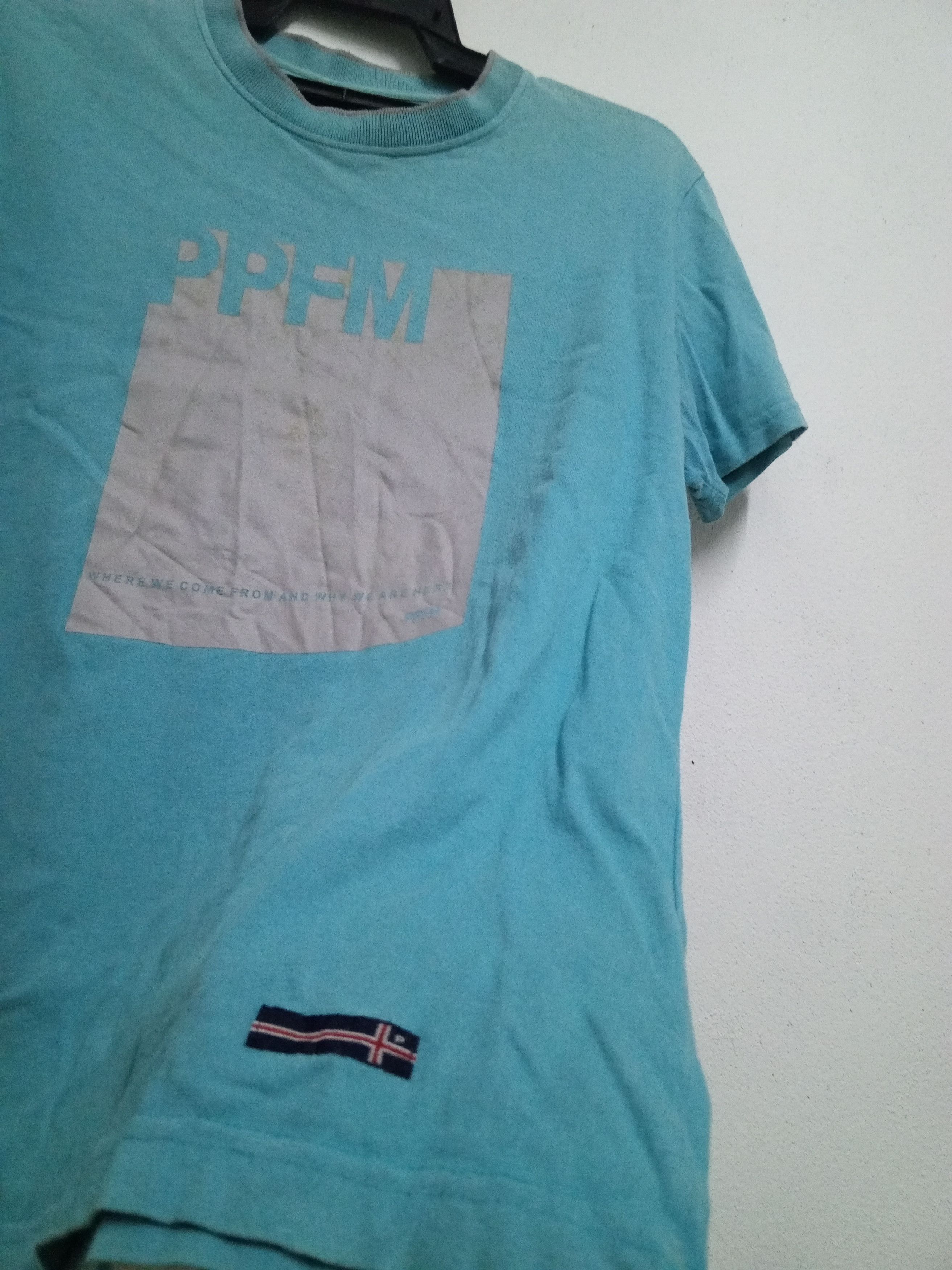 PPFM PPFM BLUE TSHIRT RARE Size US M / EU 48-50 / 2 - 6 Thumbnail