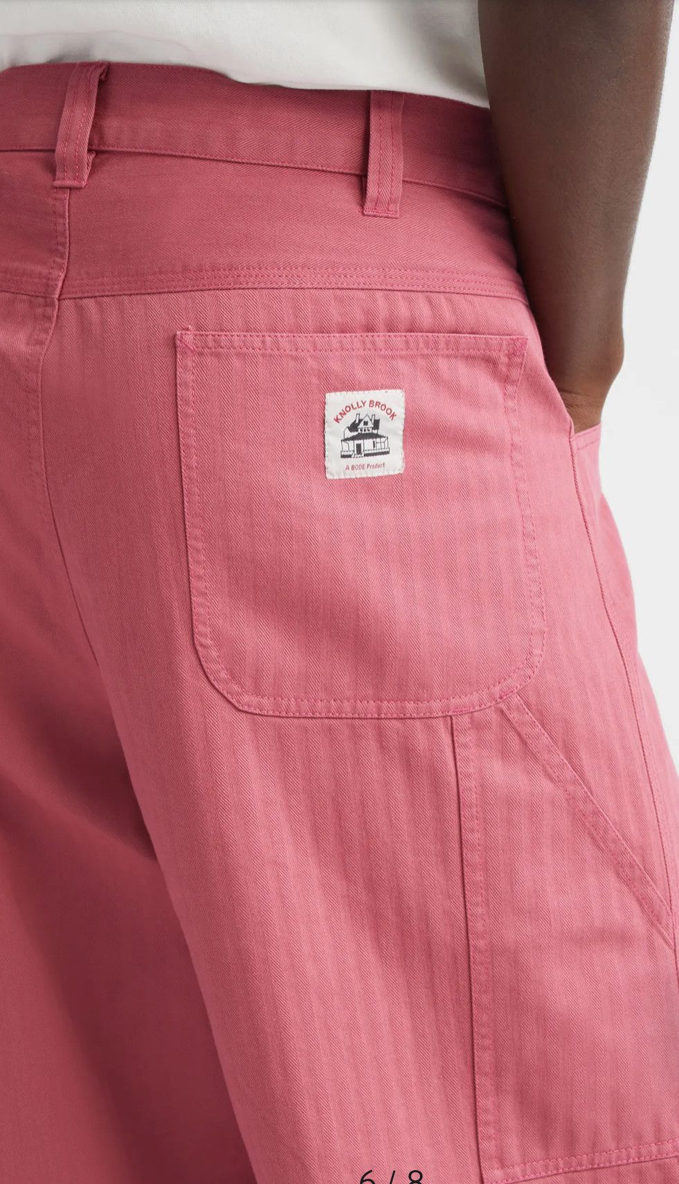 Bode Knolly Brook Trouser Size US 27 - 2 Thumbnail