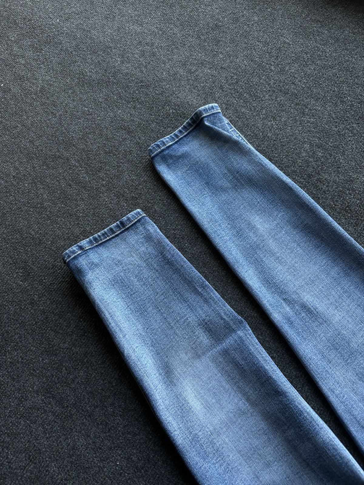 Diesel 🚨 DIESEL AVANT GARDE GOTHIC WOMEN JEANS LOGO IFSIXWASNINE Size 28" / US 6 / IT 42 - 11 Thumbnail