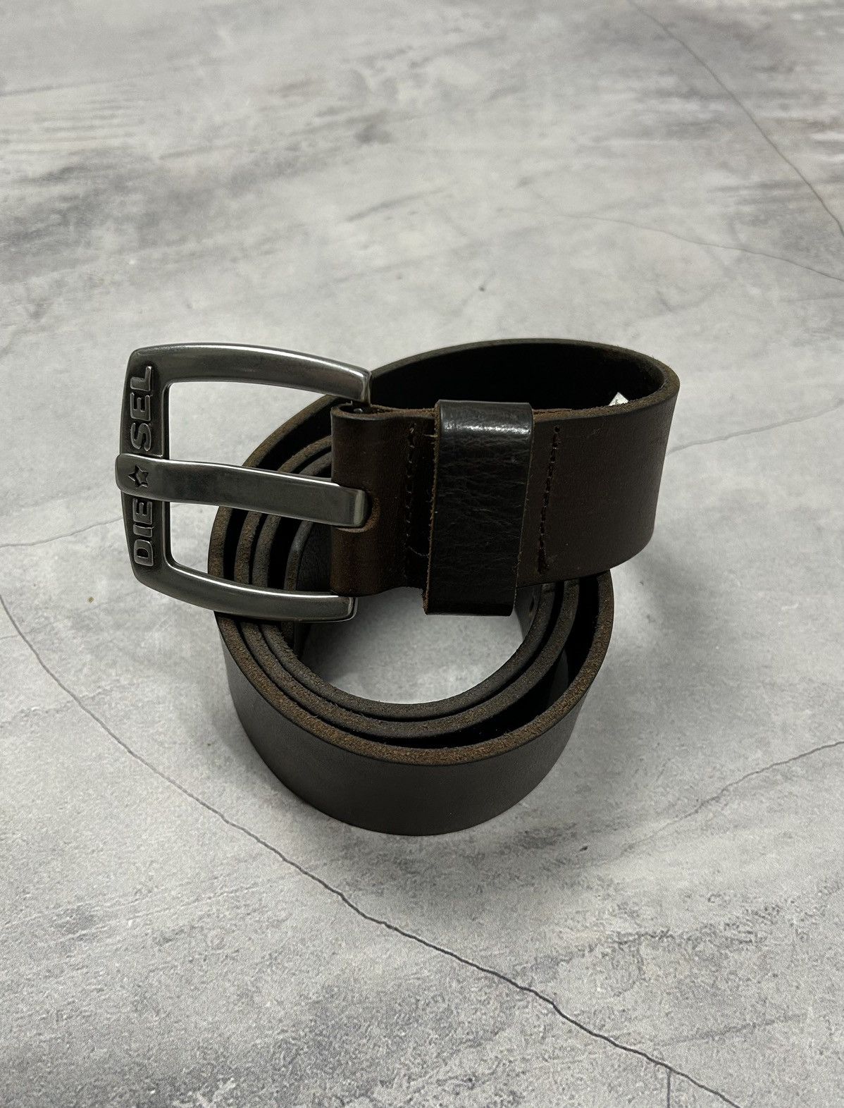 Diesel Vintage Diesel Leather Belts Y2K Opium Style Streetwear Rare Size ONE SIZE - 1 Thumbnail