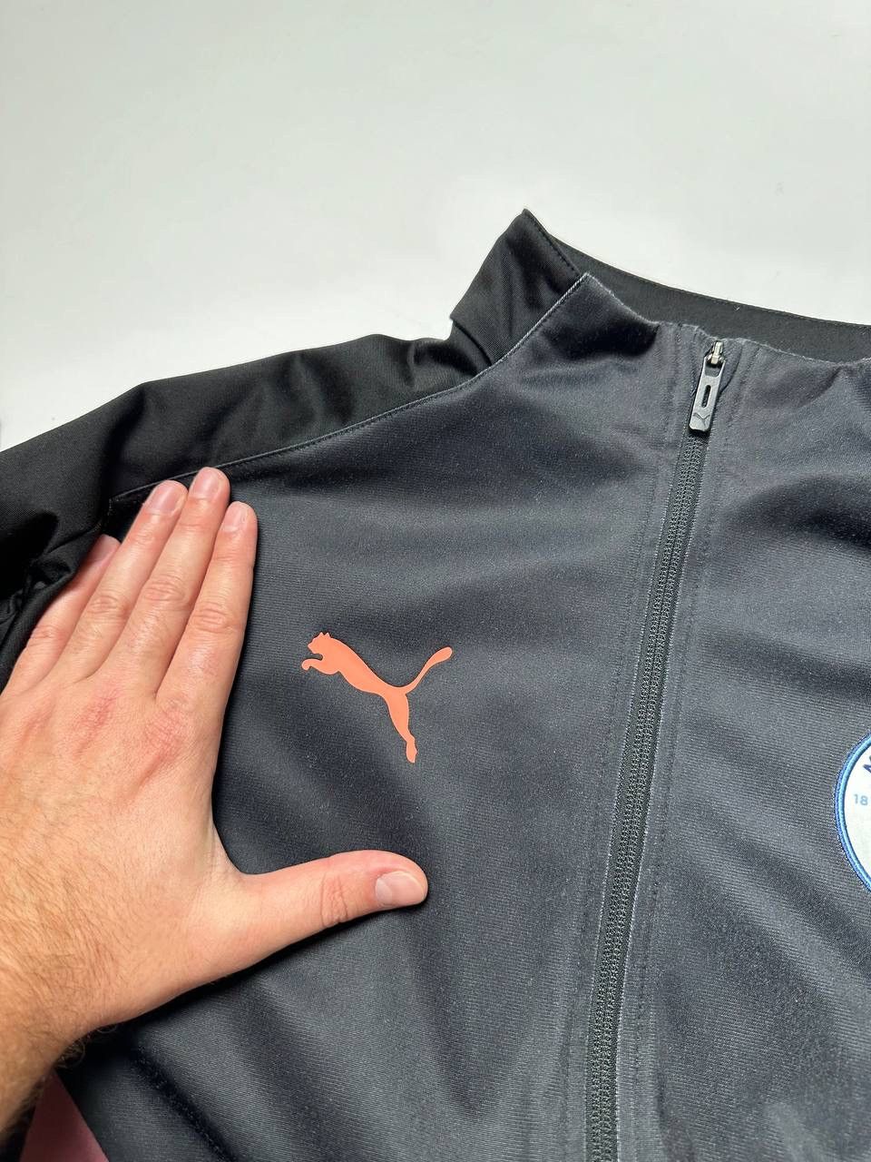 Puma Manchester City Football Running Jacket 2018 Soccer Zip Puma Size US M / EU 48-50 / 2 - 7 Thumbnail