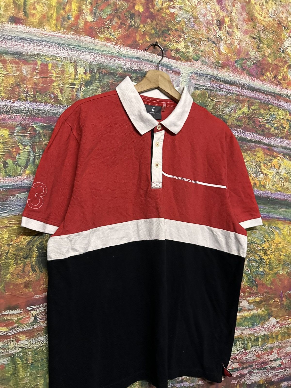 Porsche Design Porsche Men polo shirt xl Size US XL / EU 56 / 4 - 5 Thumbnail