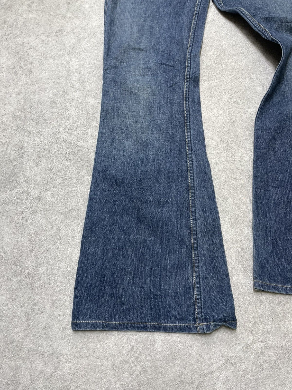 If Six Was Nine × Le Grande Bleu (L.G.B.) × Tornado Mart Flared Denim Jeans - LGB / If Six Was Nine Energy Size US 27 - 11 Thumbnail