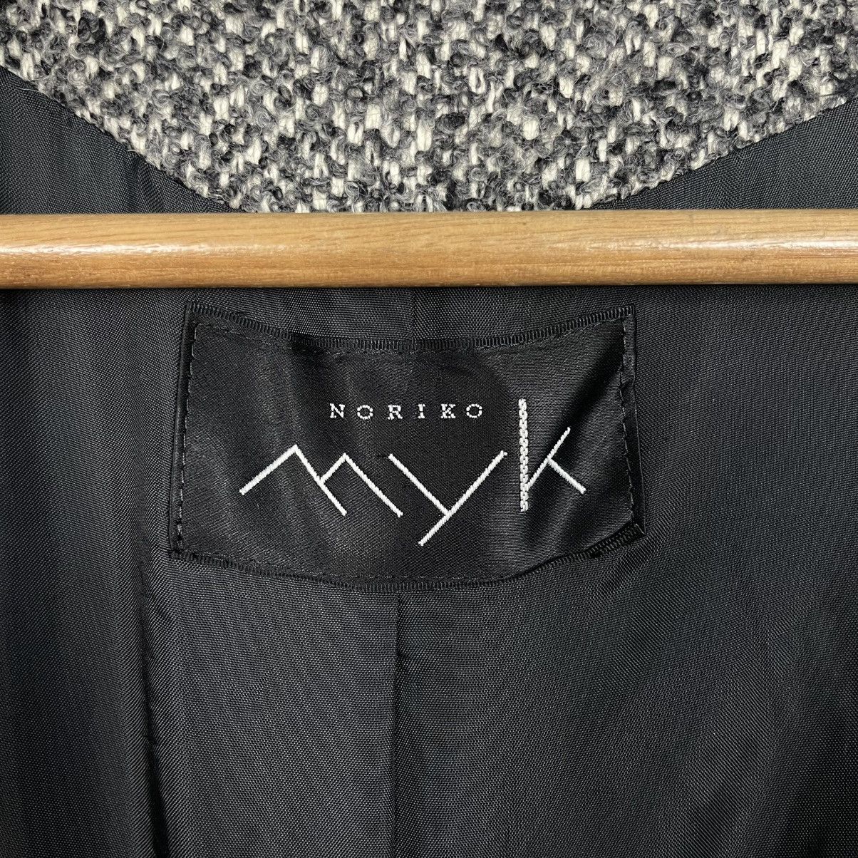 Japanese Brand Japanese Designer Noriko Herringbone Cascading Front Jacket Size S / US 4 / IT 40 - 15 Thumbnail