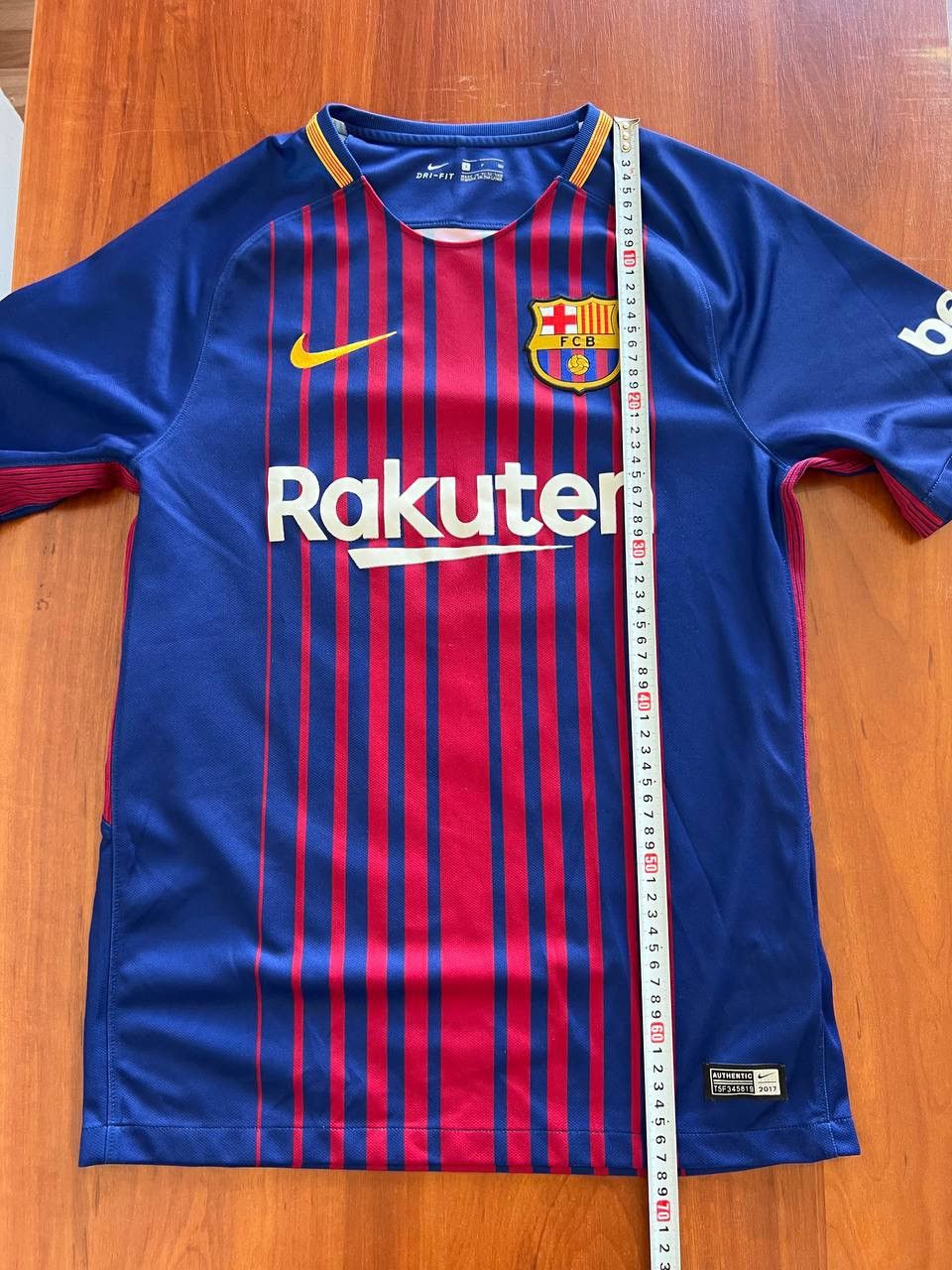 Nike 2017/18 BARCELONA FC #15 PAULINHO HOME SOCCER JERSEY SHIRT S Size US S / EU 44-46 / 1 - 14 Thumbnail